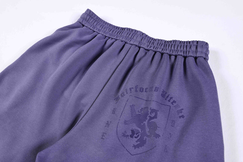 Omirad Gothic Script Wide-Leg Sweatpants | Streetwear
