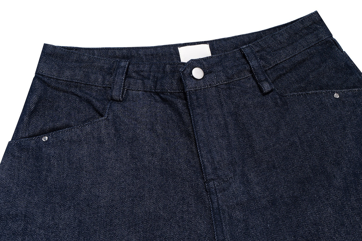 Omirad Layered Utility Denim Shorts | Wide Fit Cargo