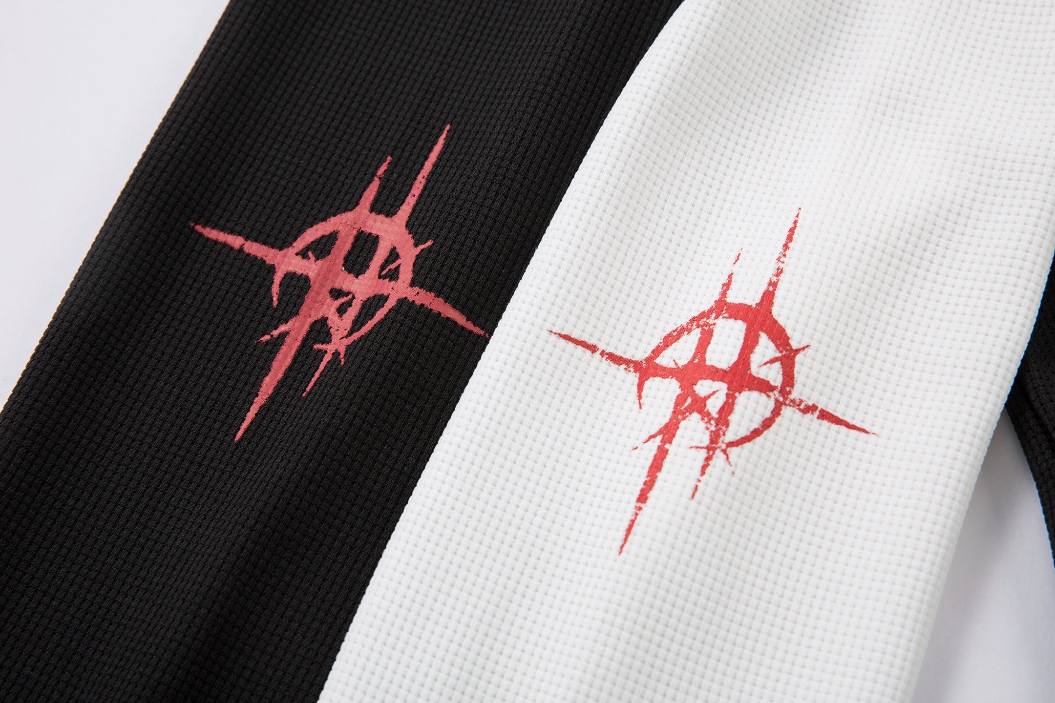 Gothic Cross Long Sleeve Graphic Tee | Dark Streetwear
