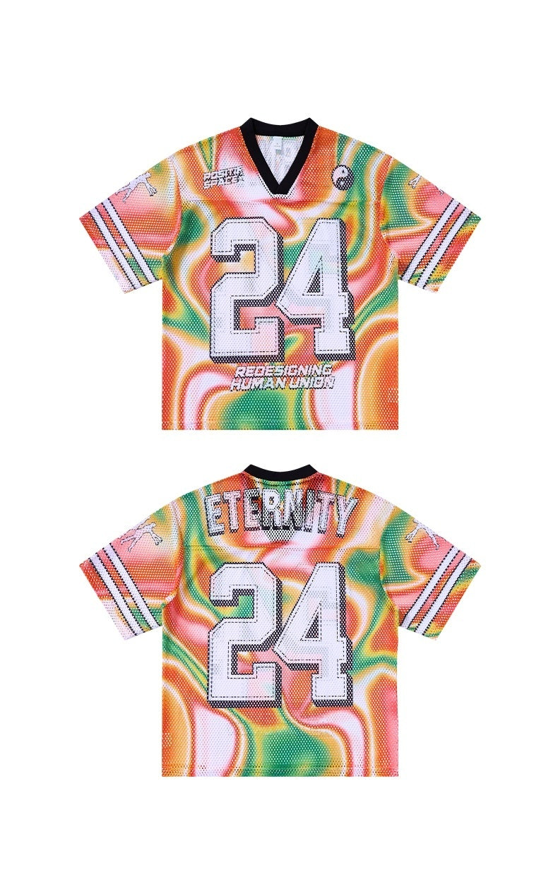 Omirad Eternity 24 Liquid Gradient Mesh Jersey T-Shirt