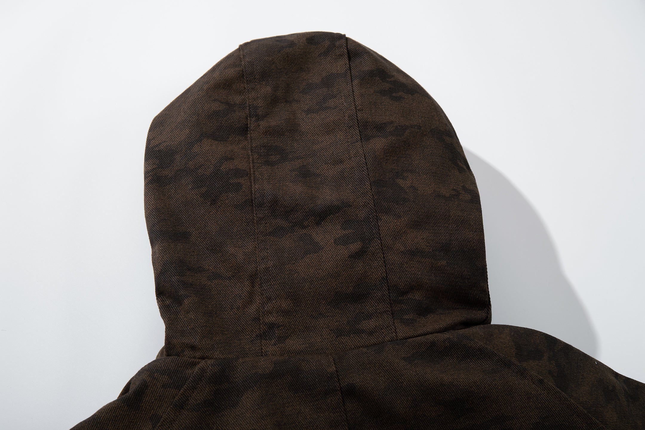 Omirad Camo Faux Fur Hood Bomber Jacket | Heavyweight Cotton