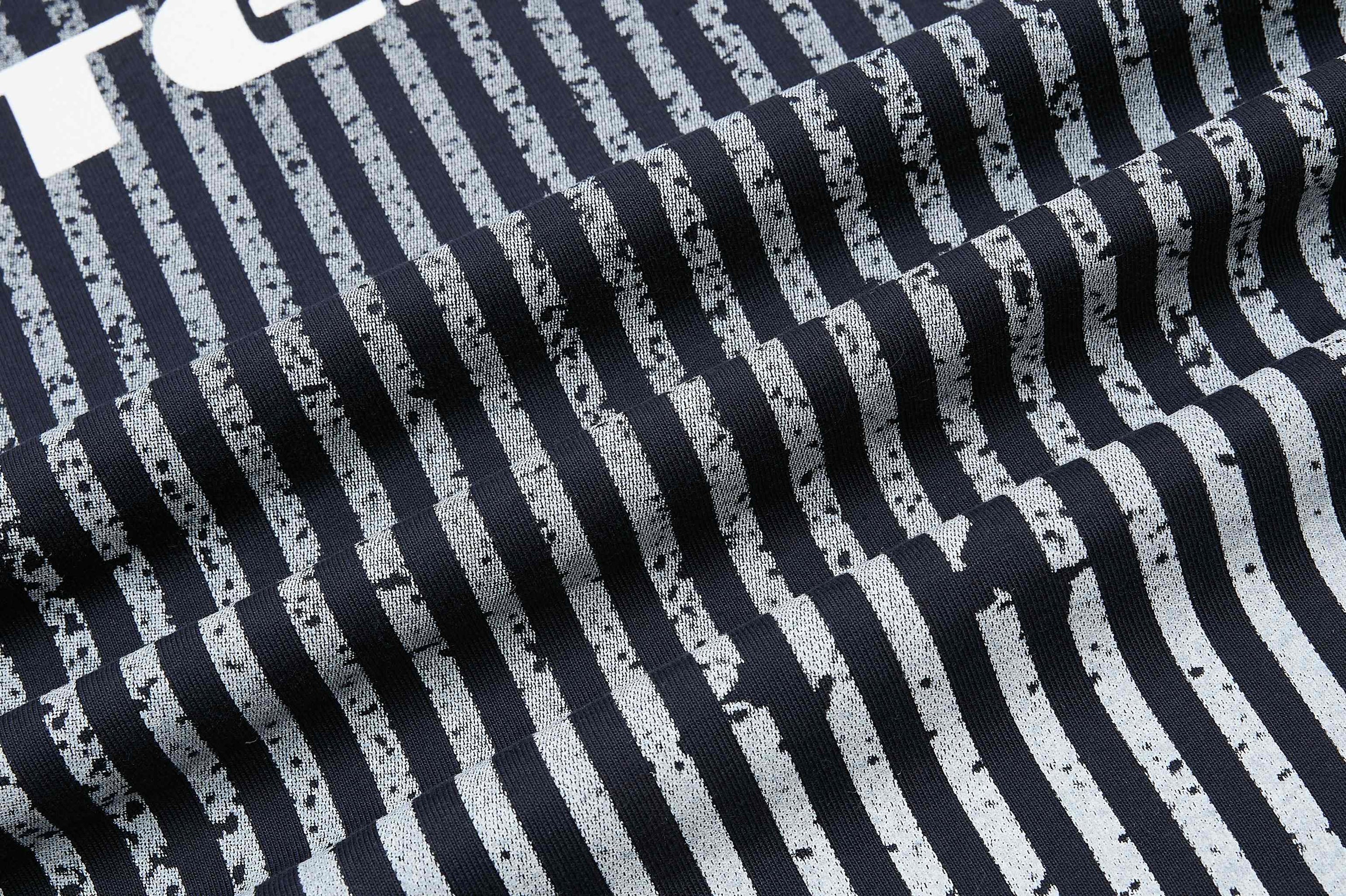 Foramder Velocity Line Sport Tee | Stripe Graphic T-Shirt