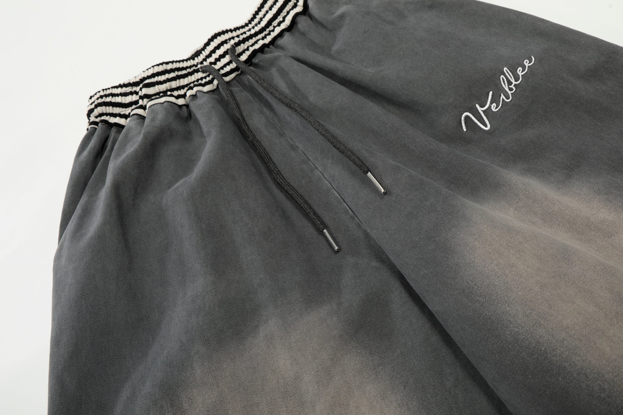 Washed Cargo Wide-Leg Pants | Vintage Streetwear Trousers