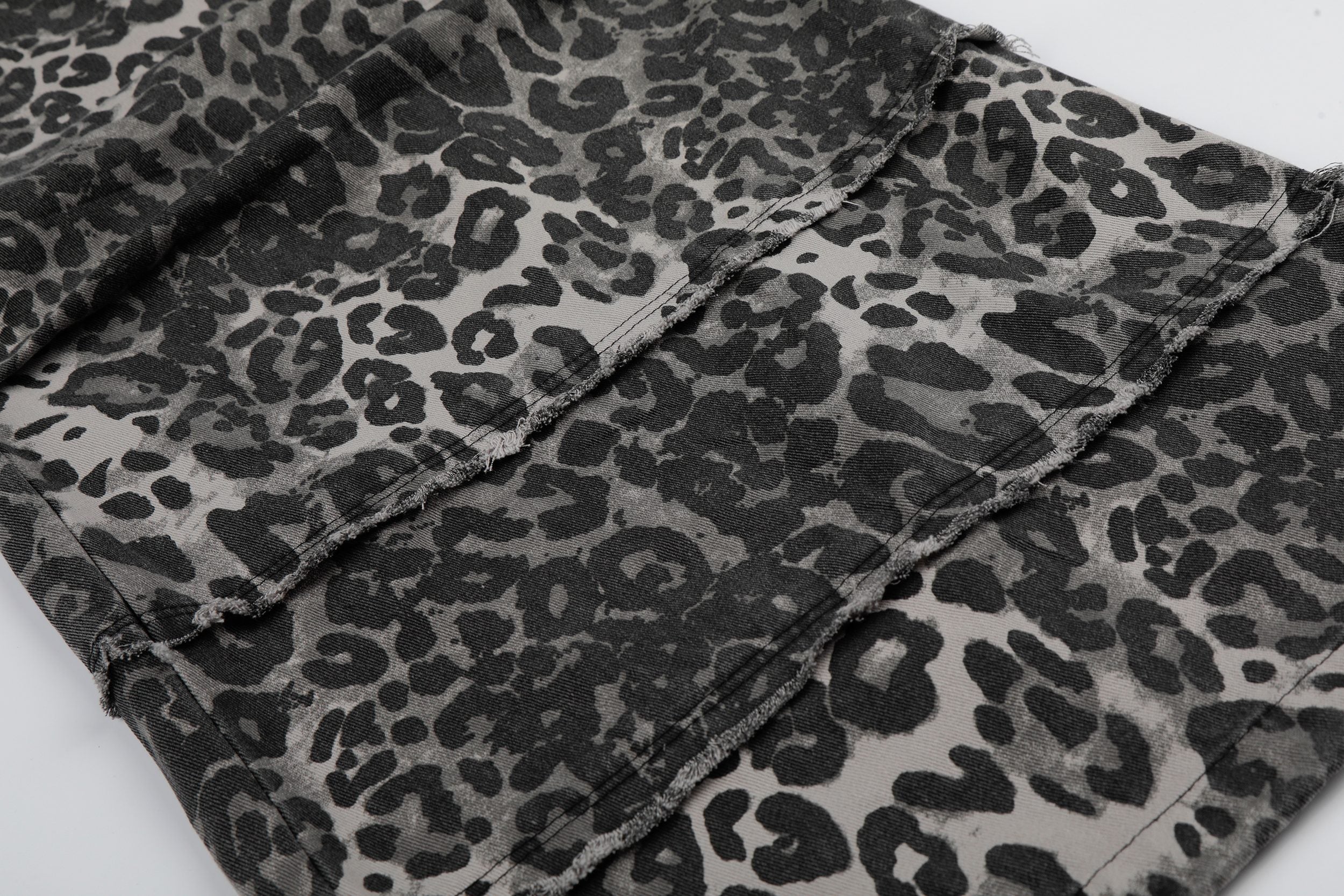 Omirad Leopard Skull Wide-Leg Pants | Y2K Streetwear