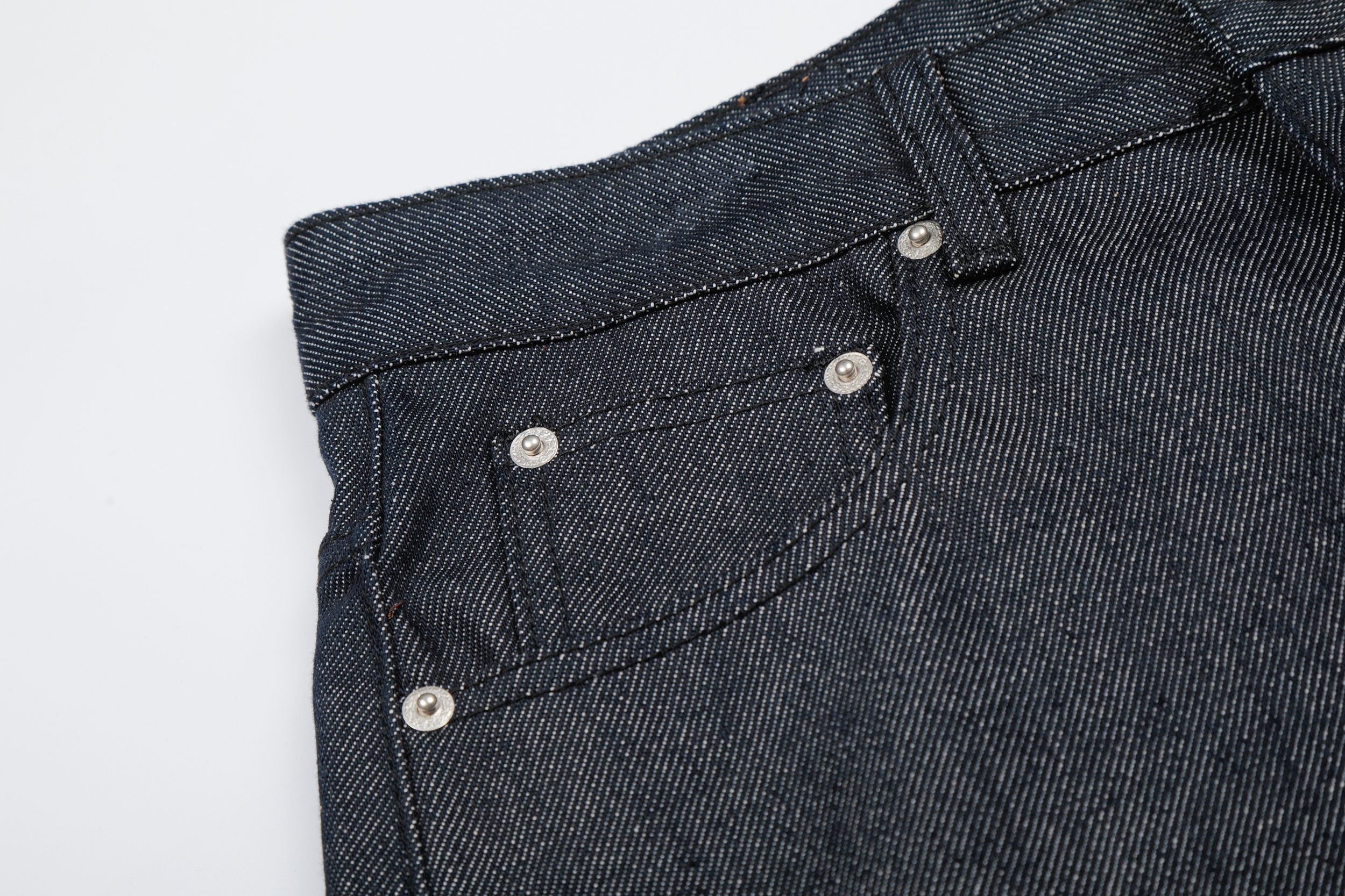 Omirad Raw Button-Fly Wide-Leg Denim Jorts | Longline Fit
