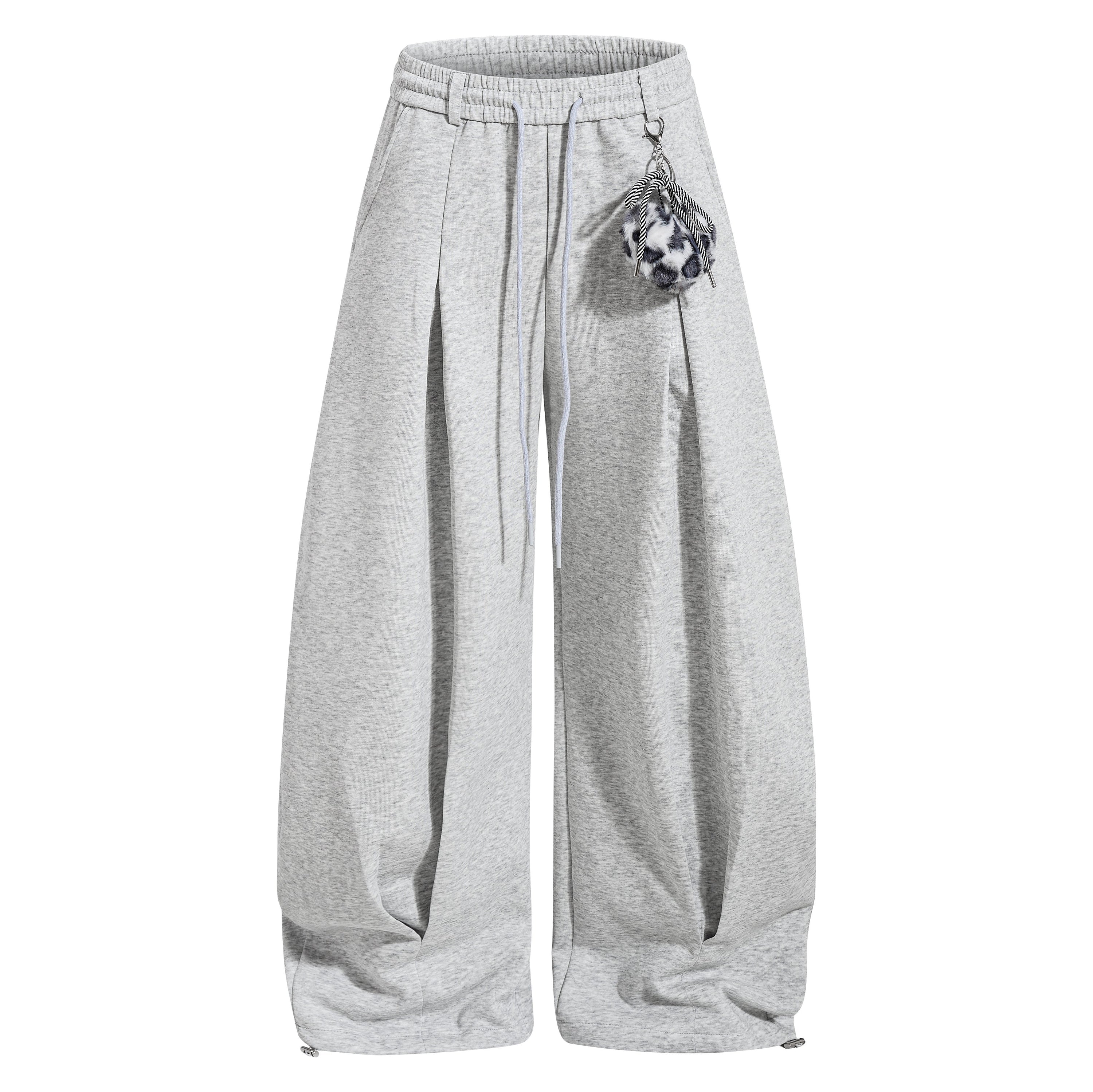 Omirad Script Wide-Leg Sweatpants | Streetwear Baggy Pants