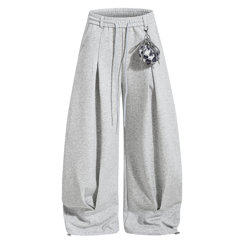 Omirad Script Wide-Leg Sweatpants | Streetwear Baggy Pants