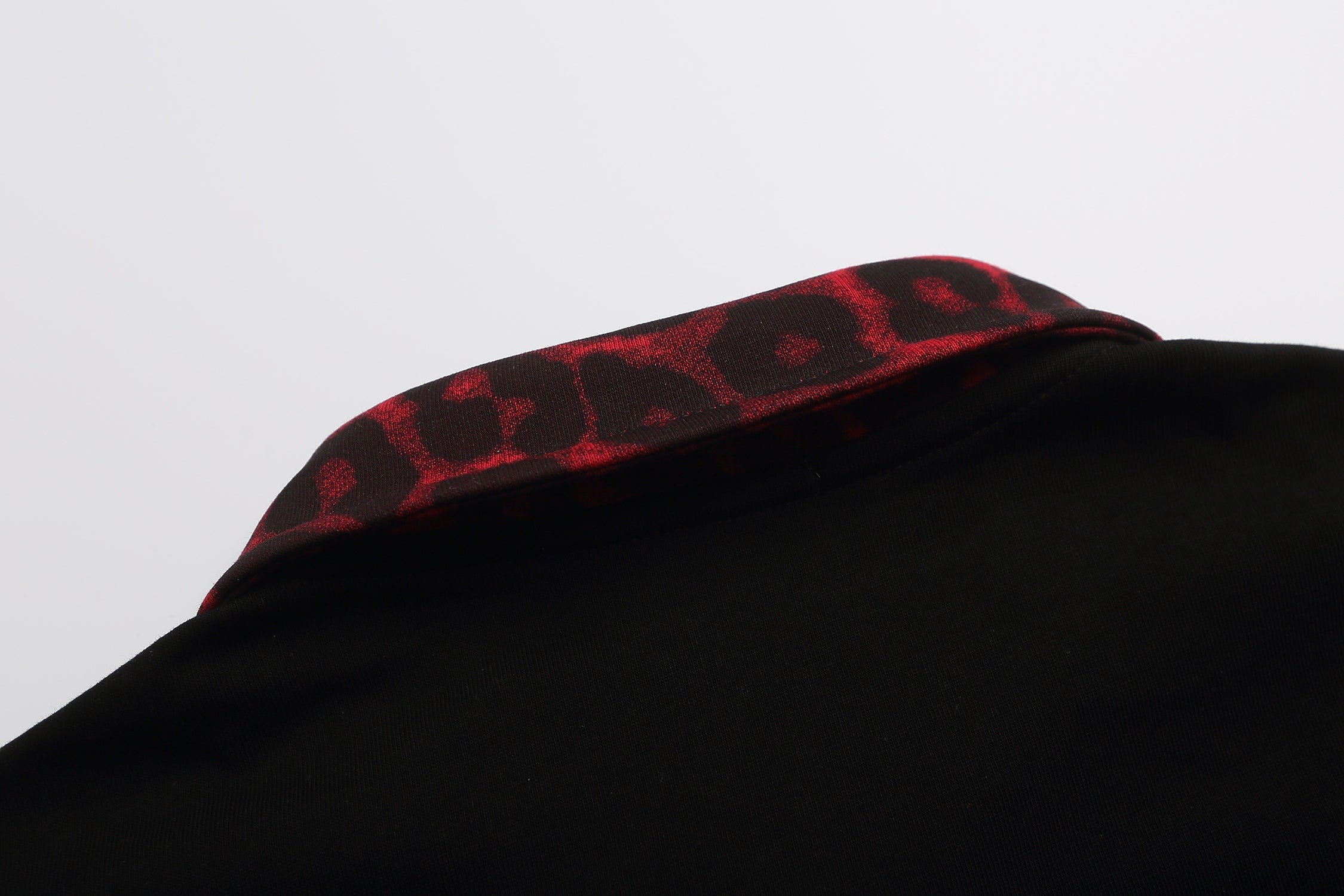 Leopard Collar Graphic Polo Shirt | Y2K Streetwear R1