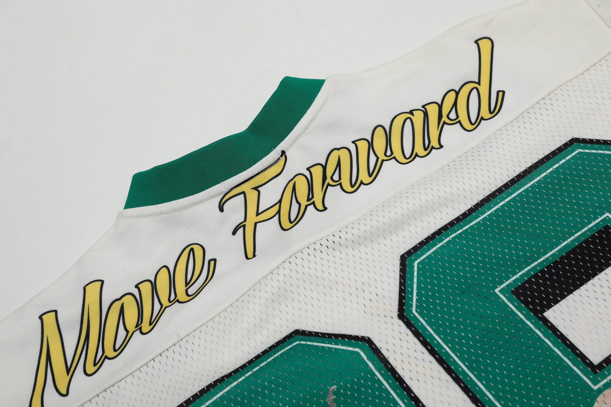Angel Graphic Football Jersey Top | Varsity Streetwear