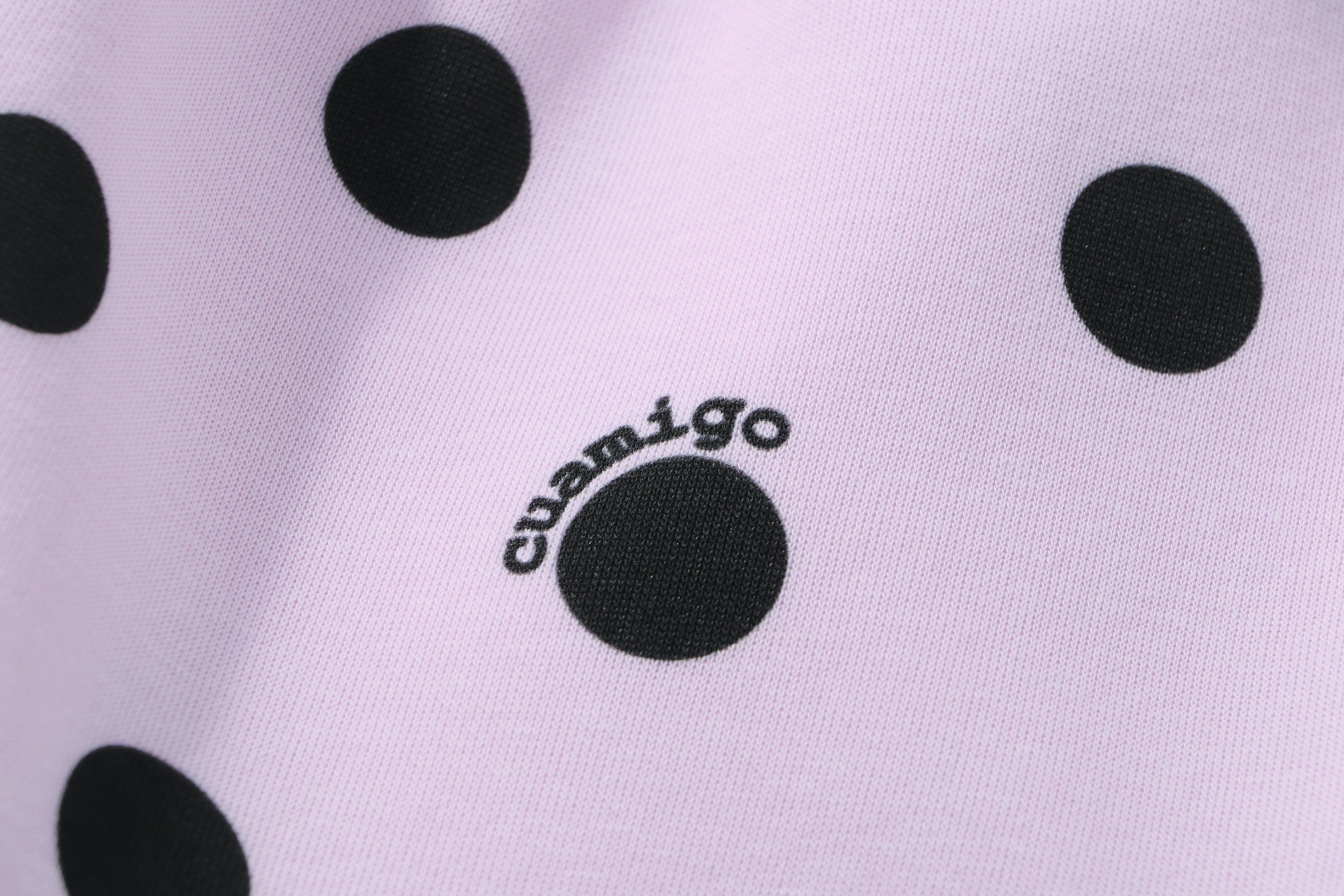 Omirad Polka Dot Cargo Wide-Leg Pants | Pastel Streetwear