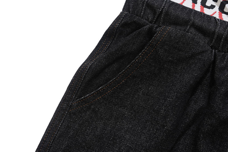 Distressed Wide-Leg Camo Sweatpants | ACC Ruements