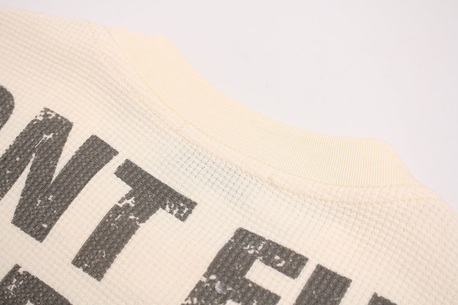 Omirad Copycat Statement Waffle Knit Tee | Streetwear Graphic