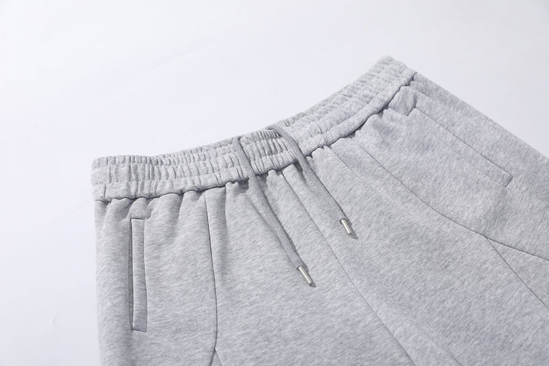 Sculpted Wide-Leg Sweatpants | Balloon Silhouette Streetwear