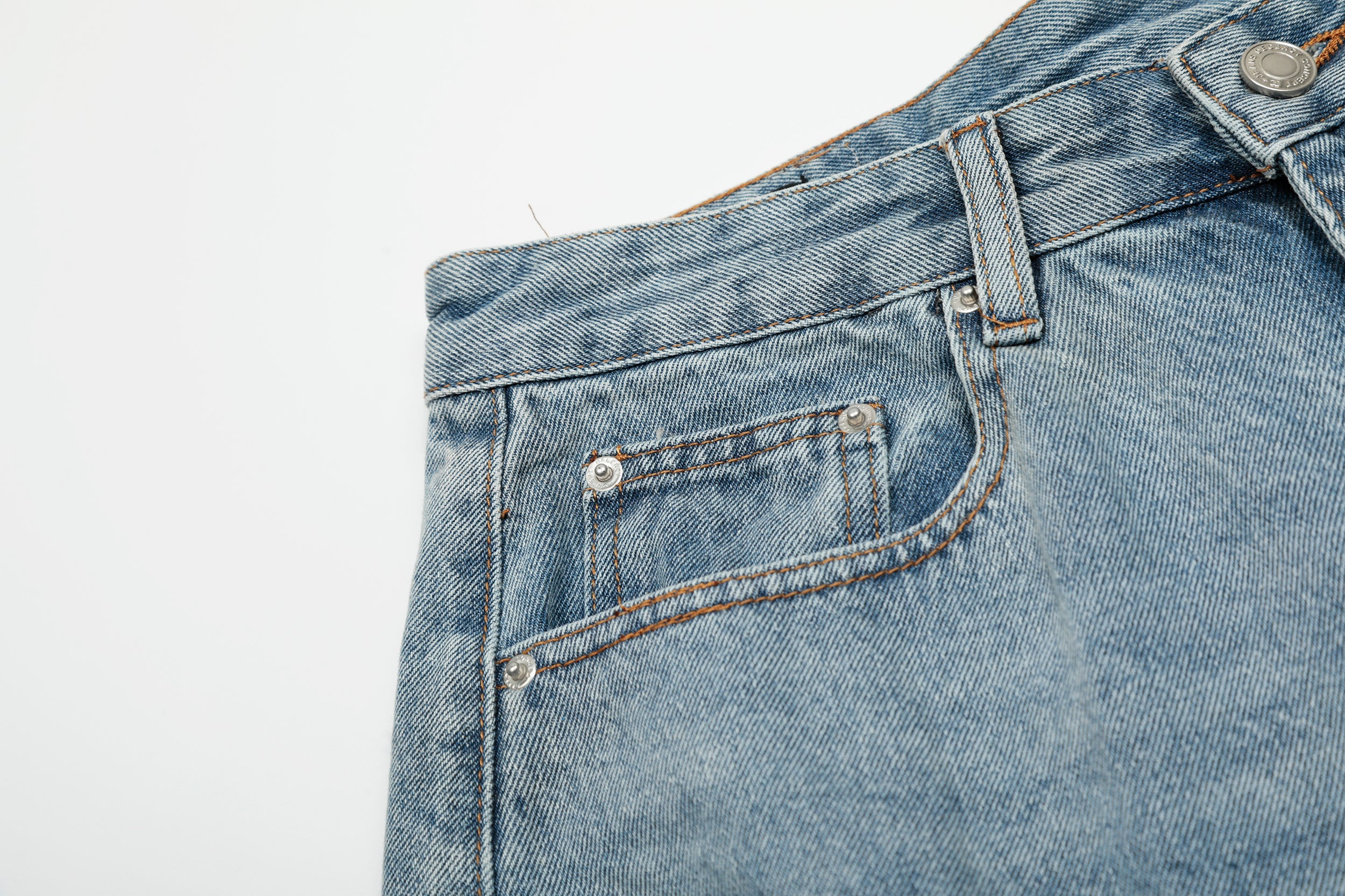 Omirad Destroyed Wide-Leg Denim Shorts | Frayed Hem