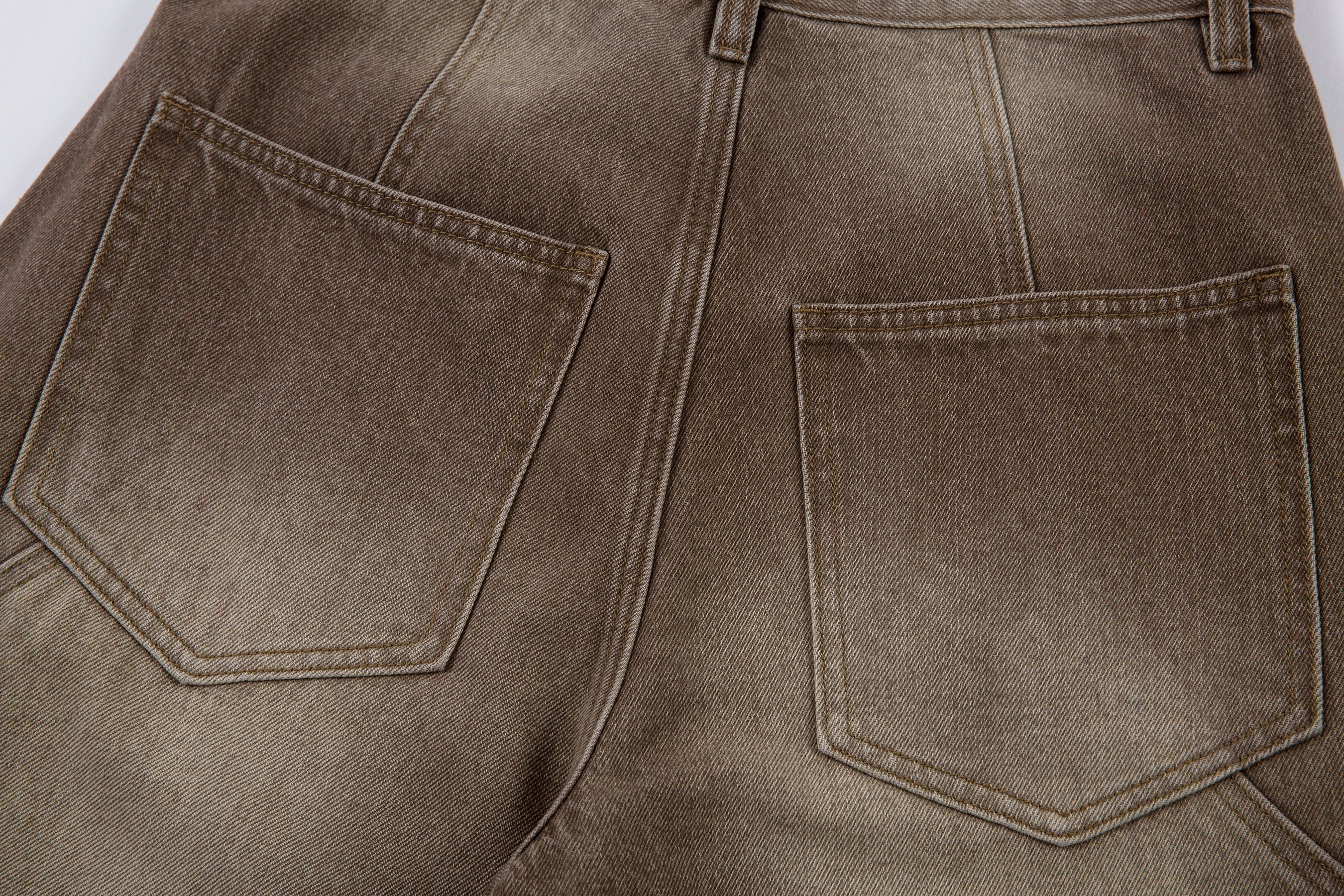 Omirad Vintage Washed Curved Barrel Cargo Pants | 100% Cotton