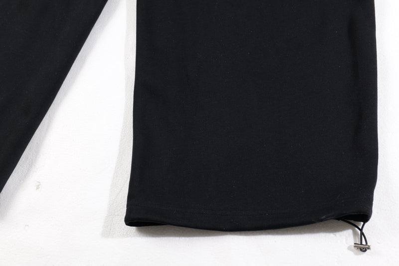Rock Graphic Wide-Leg Wrap Pants | Streetwear Drape
