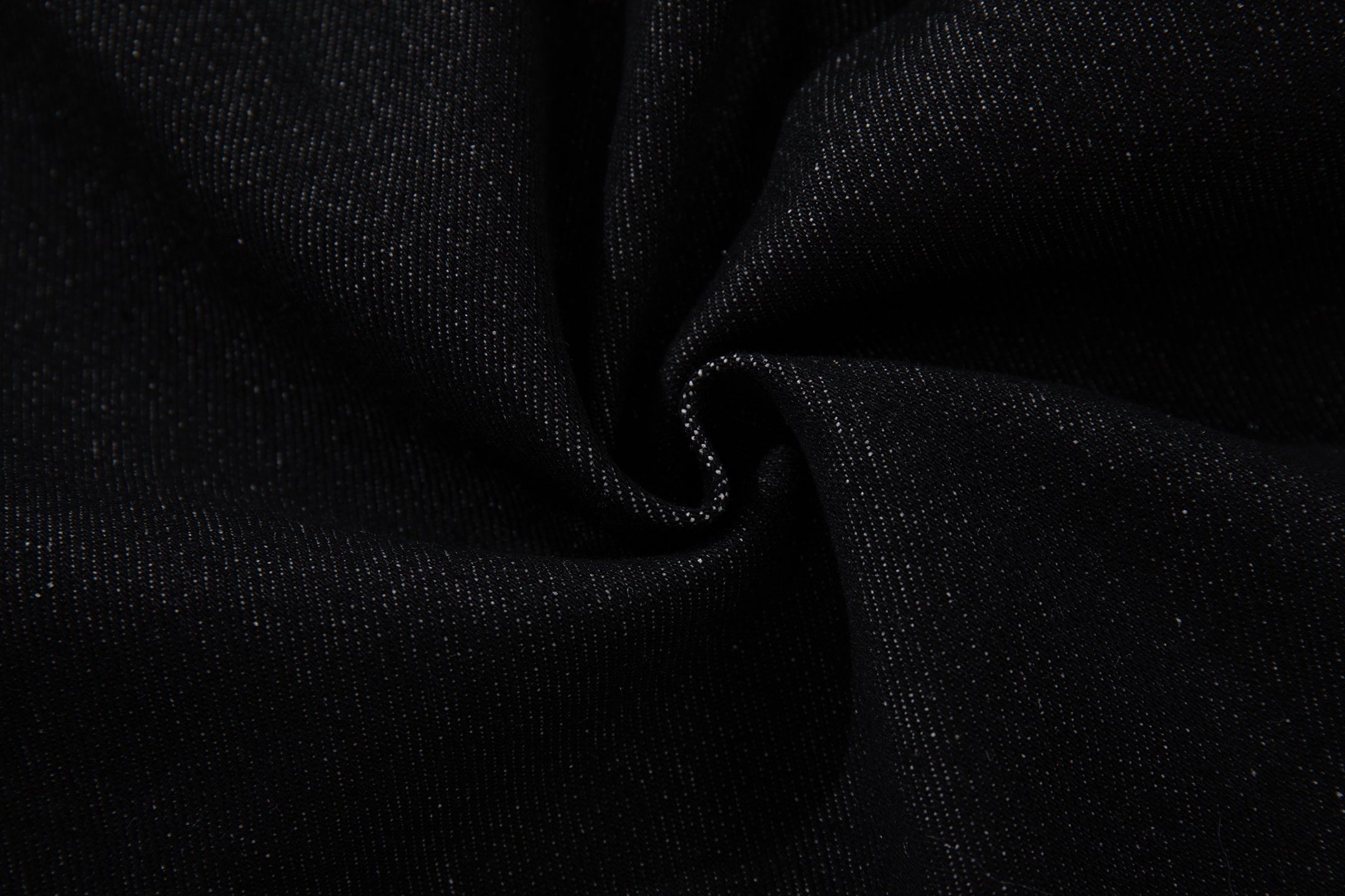 Omirad Panel-Detail Wide Leg Denim Pants with Rivets