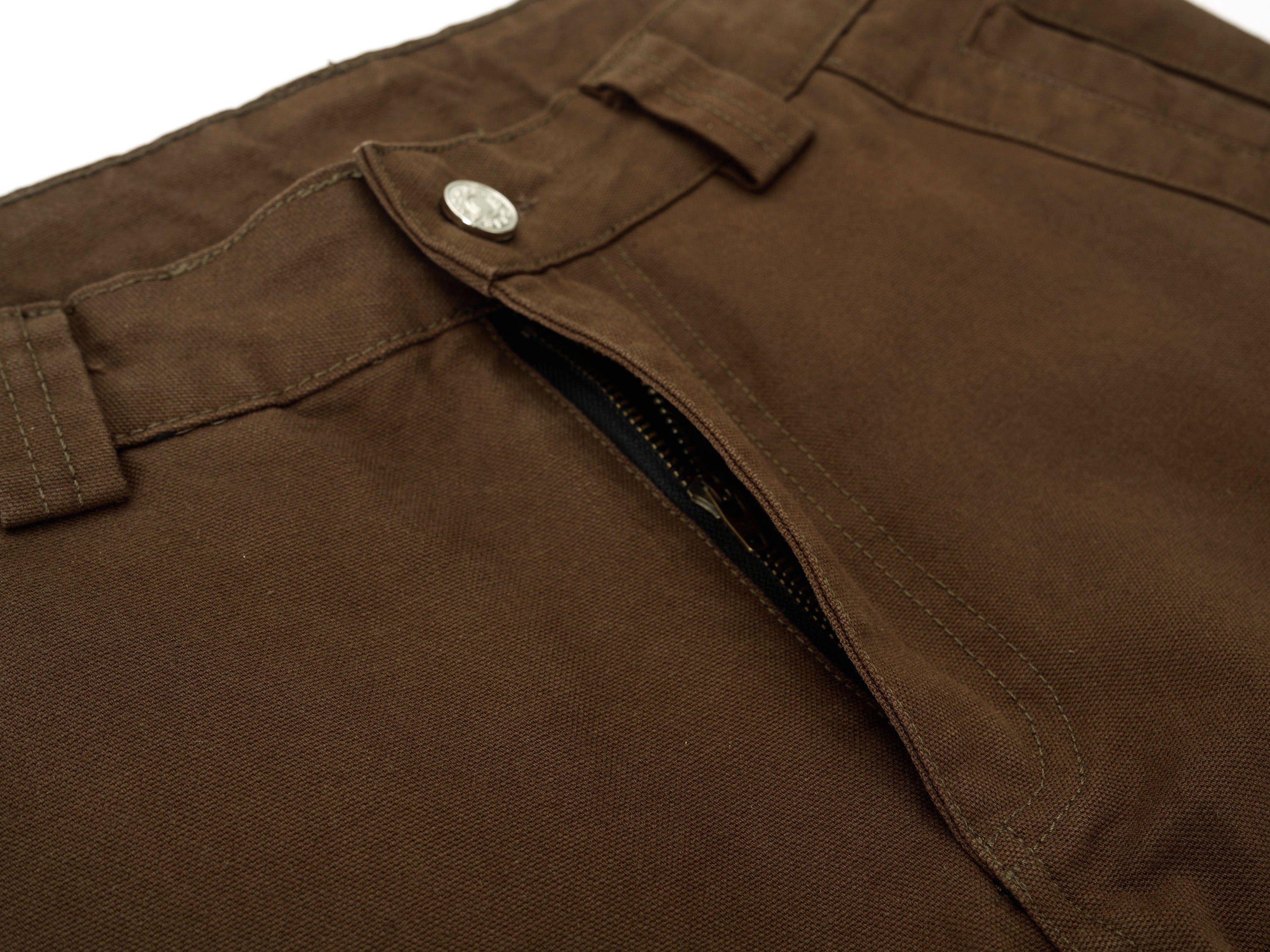 Men's Wide-Leg Utility Pants | Curved Barrel Fit | 100% Cotton