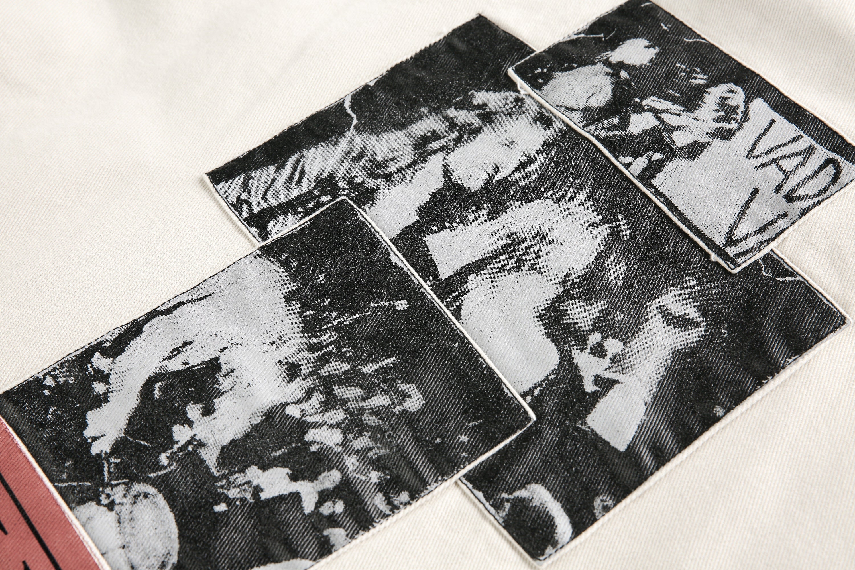 Omirad Graphic Work Jacket | Distressed Cotton Streetwear