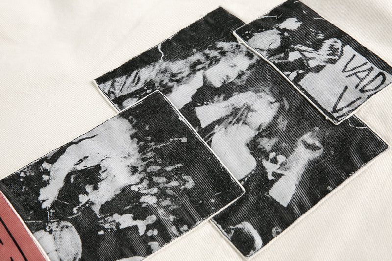 Omirad Graphic Work Jacket | Distressed Cotton Streetwear