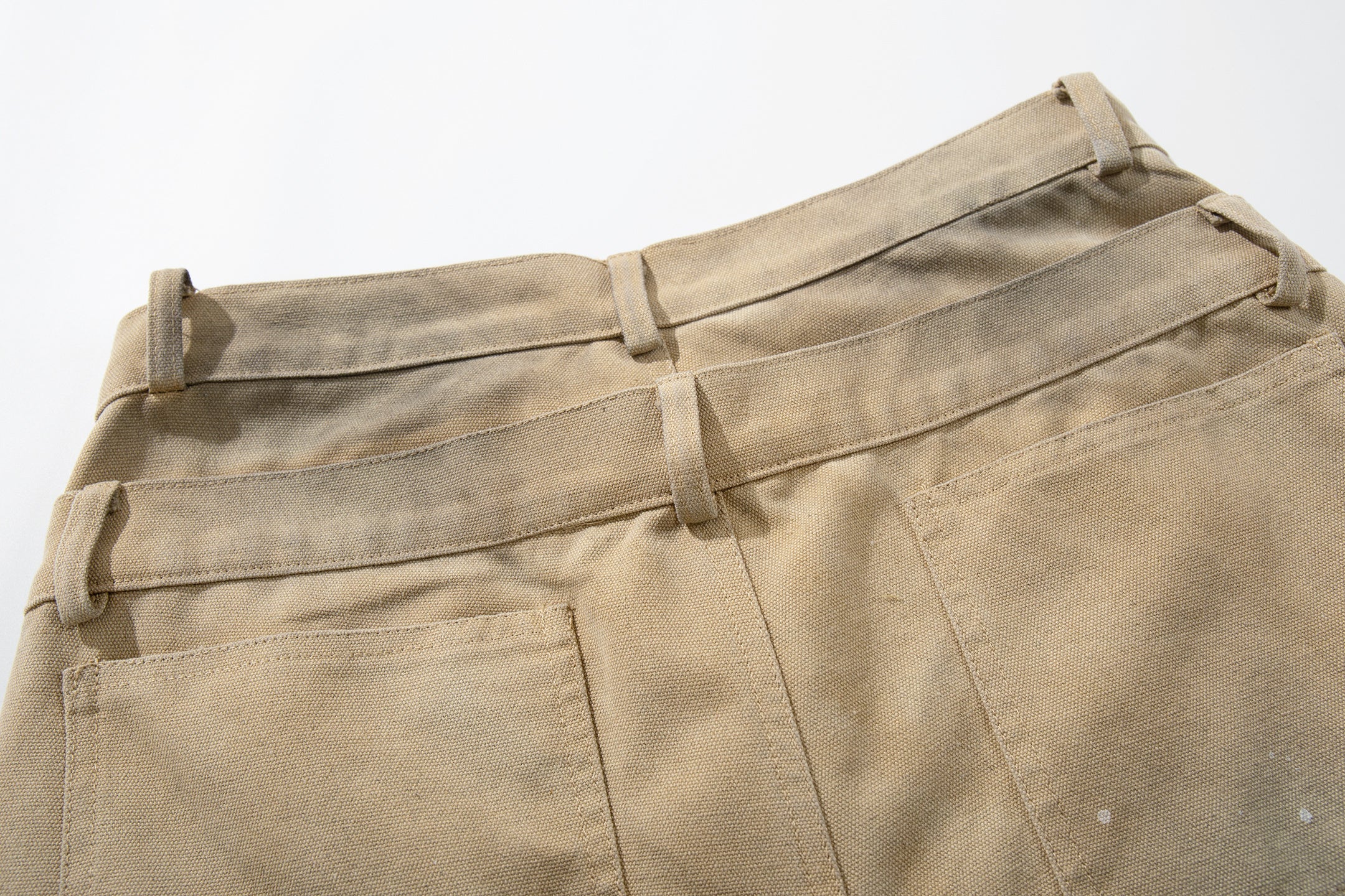 Omirad Vintage Workwear Wide-Leg Pants | 100% Cotton