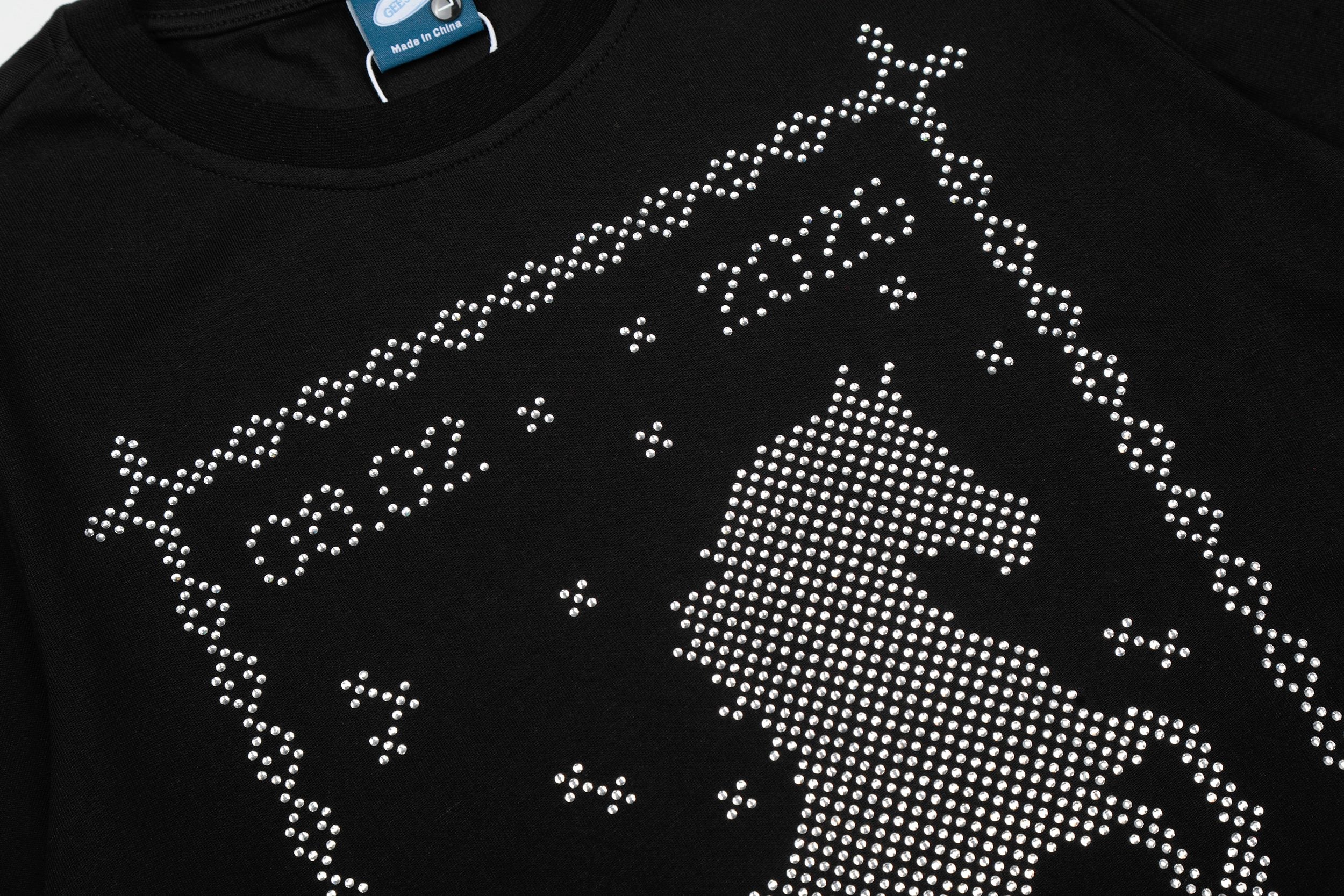 Rhinestone Horse Graphic T-Shirt | Western Streetwear Tee