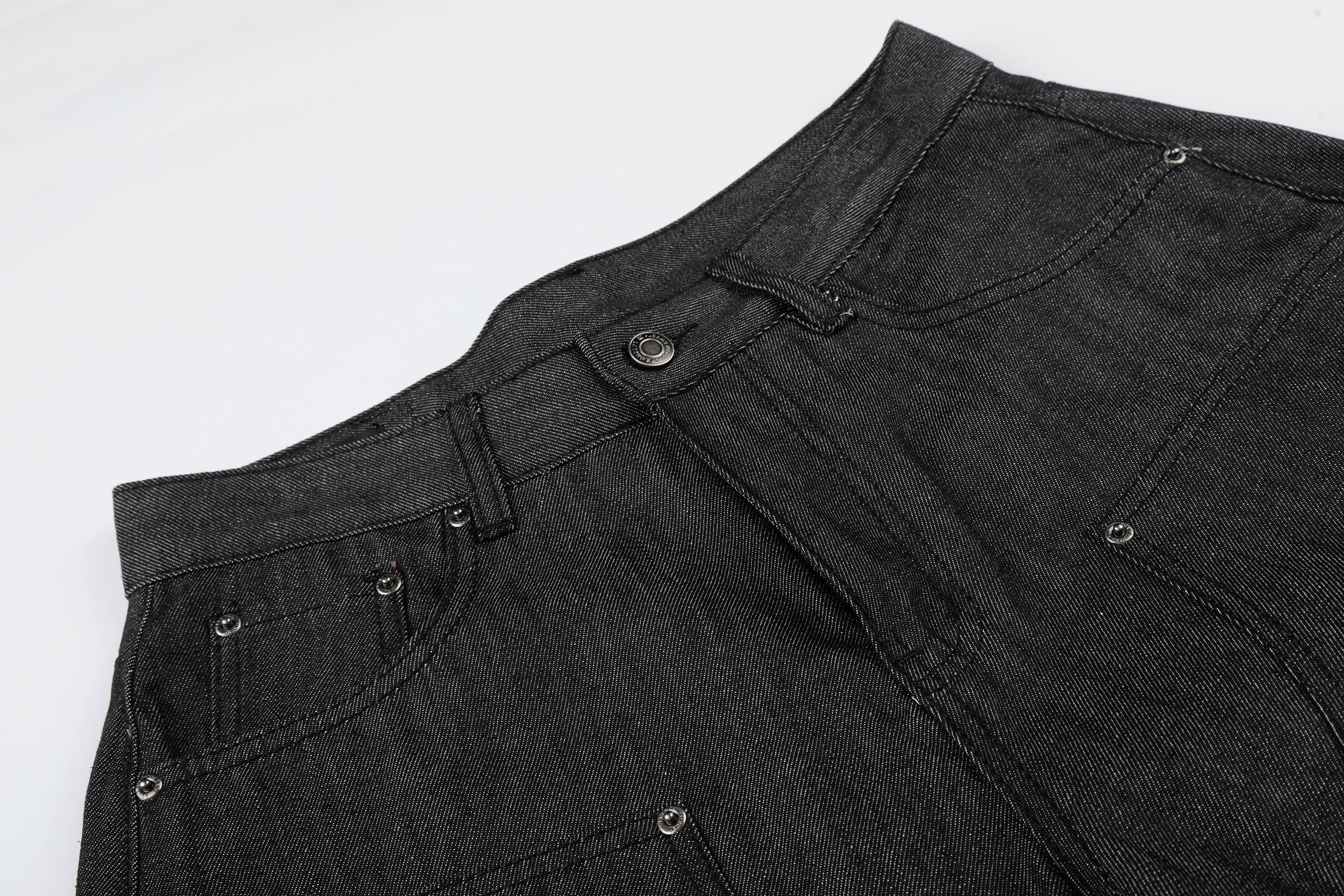 Omirad Raw Denim Baggy Shorts | Wide-Leg Streetwear