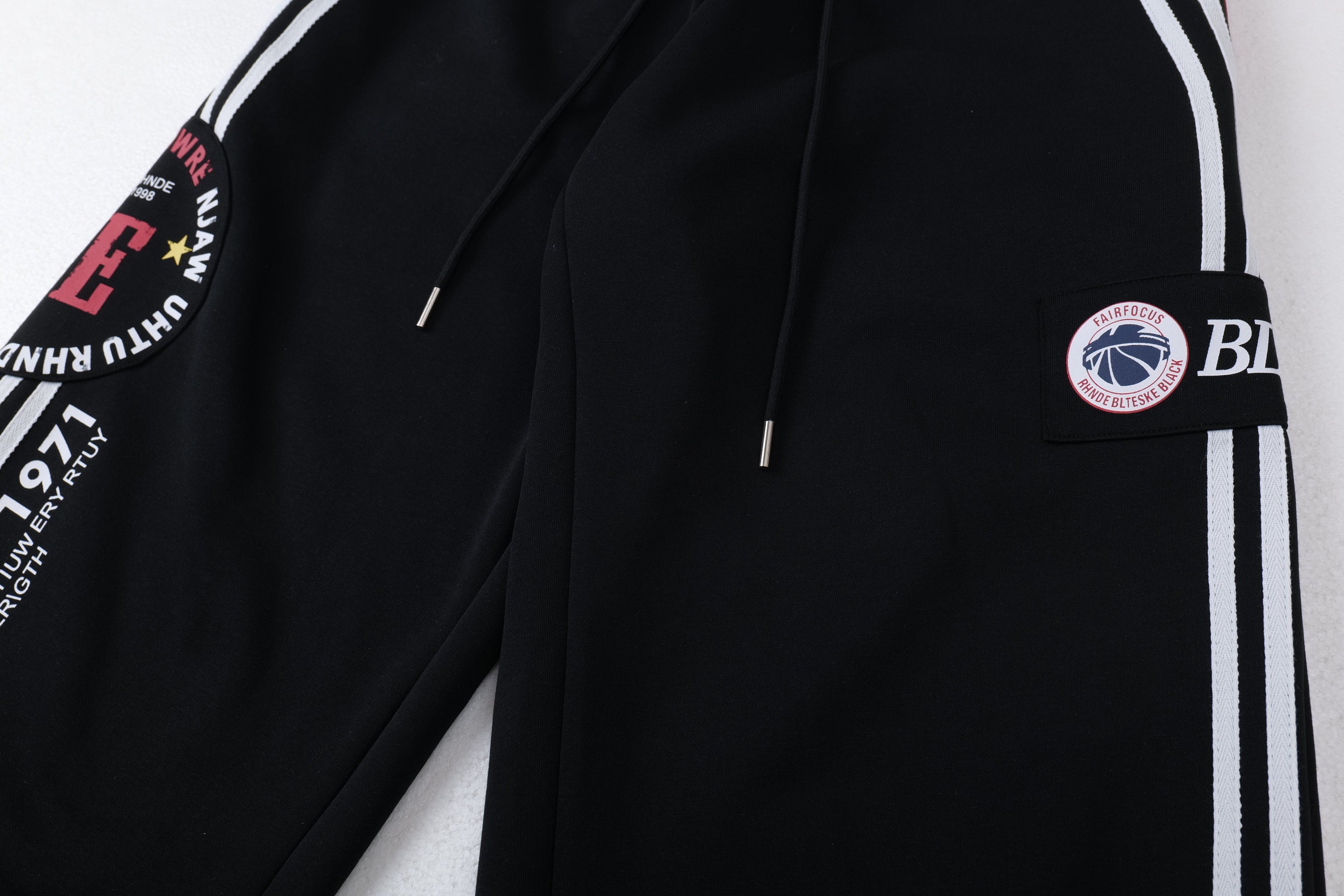 Fairfocus College Track Pants | Wide-Leg Streetwear Sweatpants