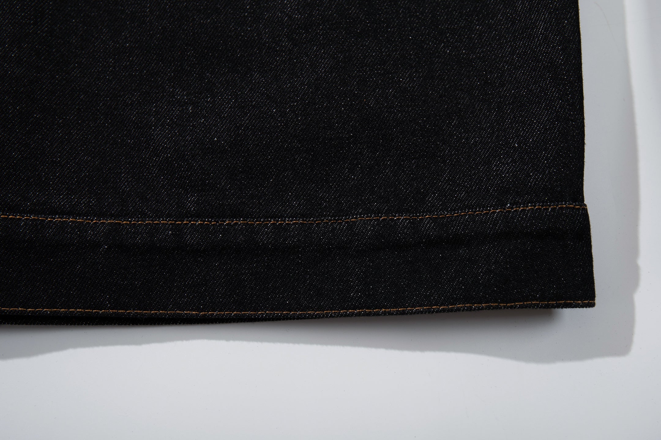 Omirad Curved Seam Denim Jacket | Dark Indigo Cotton