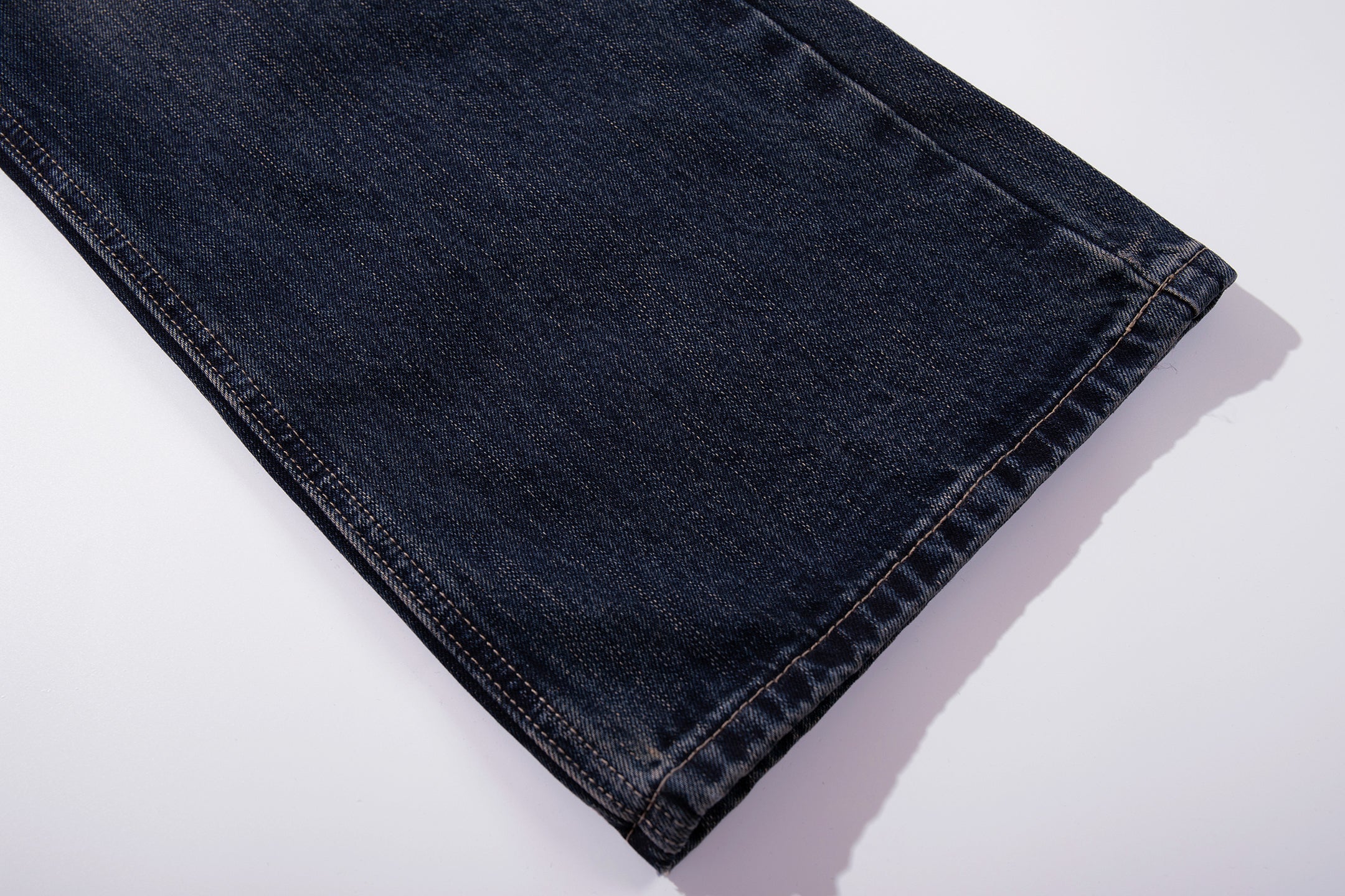 Omirad Vintage Button-Fly Wide-Leg Jeans | Dark Wash Denim