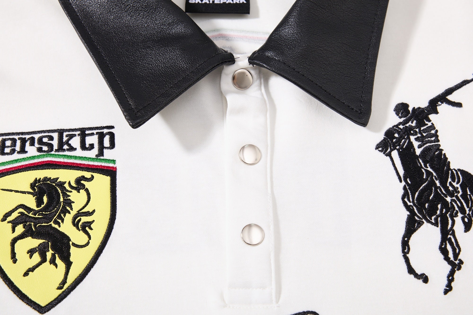 Skatepark Crest Polo Shirt | Bold Streetwear Graphic Polo
