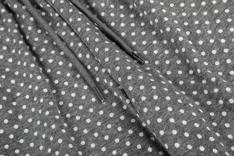 Polka Dot Star Print Wide-Leg Sweatpants | Y2K Streetwear
