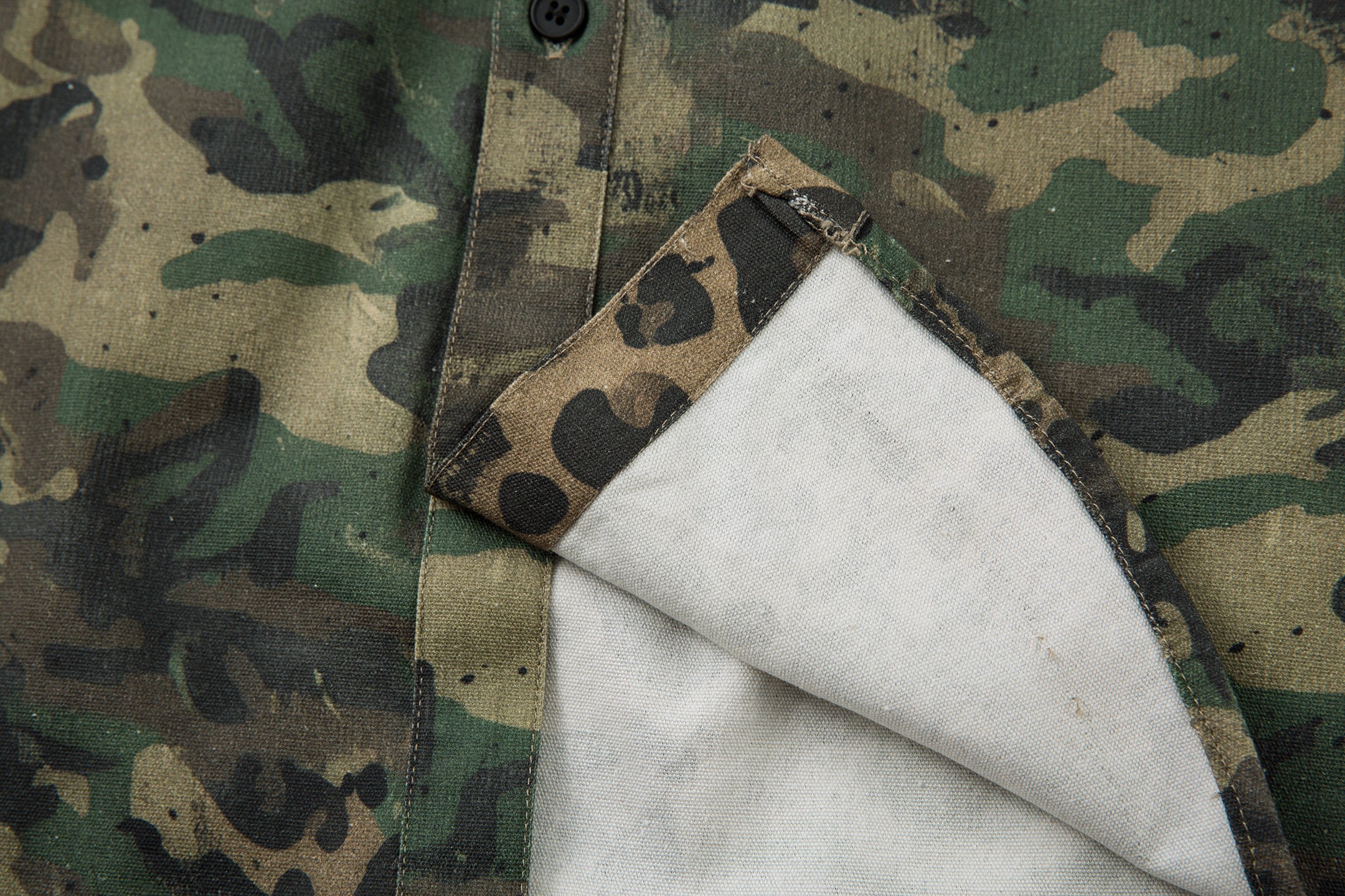 Camo Leopard Hybrid Utility Shirt | Streetwear Overshirt