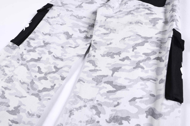 Omirad Camo Graphic Cargo Pants | Wide-Leg Streetwear