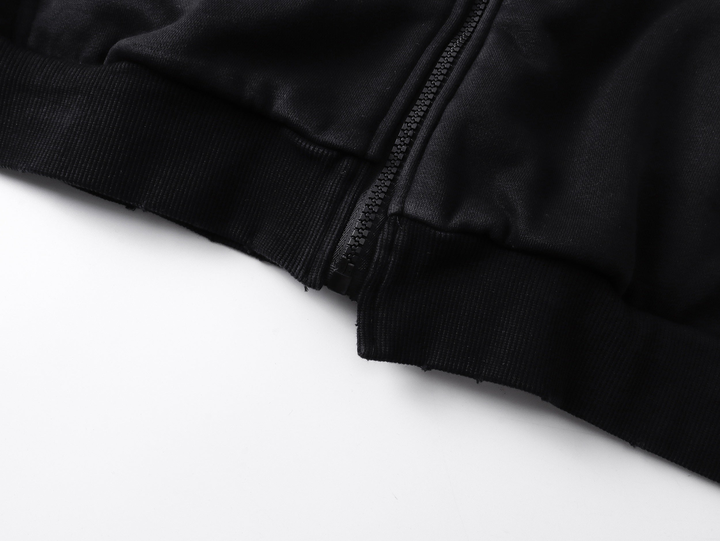 Omirad Distressed Sport Zip Hoodie | Bold Graphic Streetwear