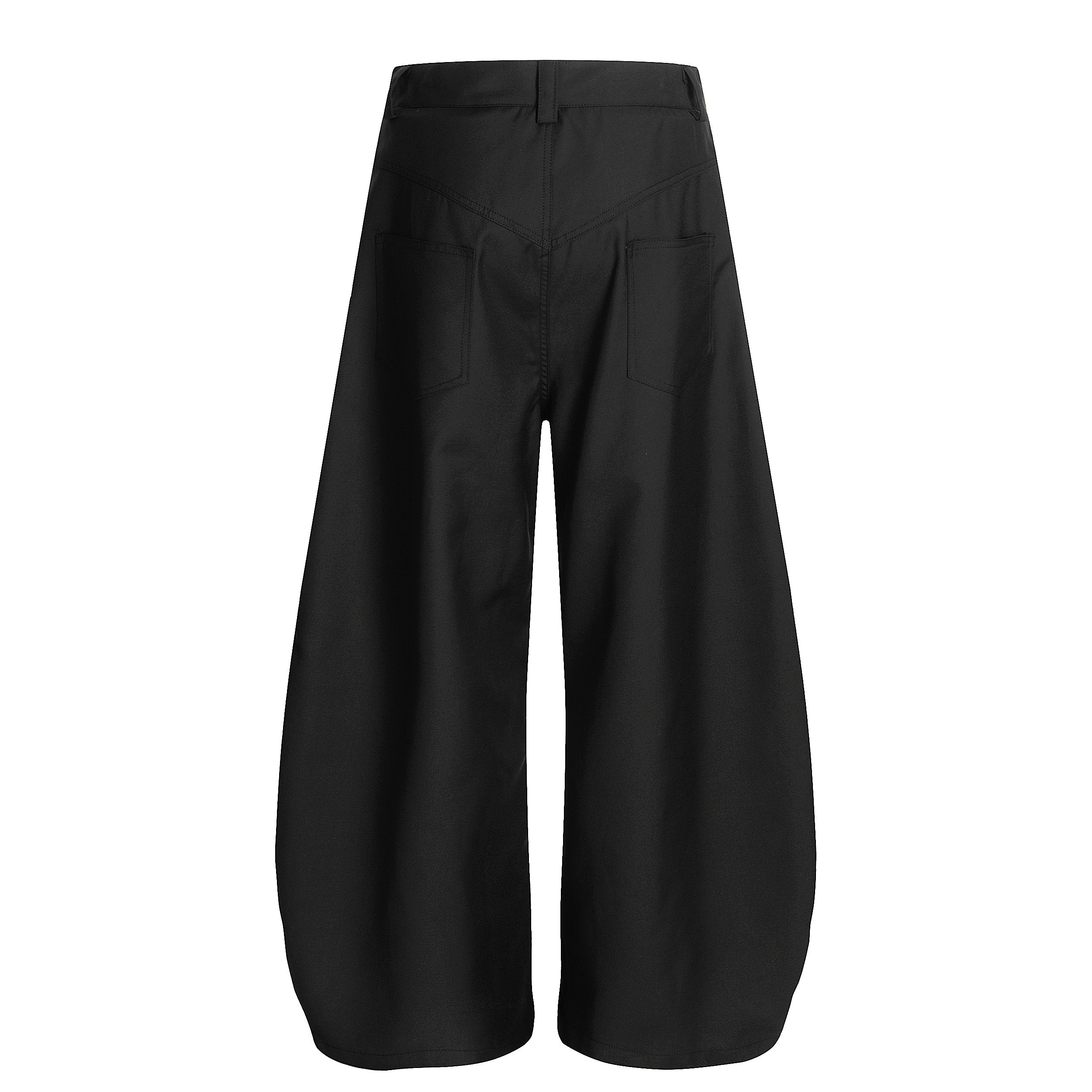 Omirad Multi-Button Utility Wide-Leg Pants | Modern Fit