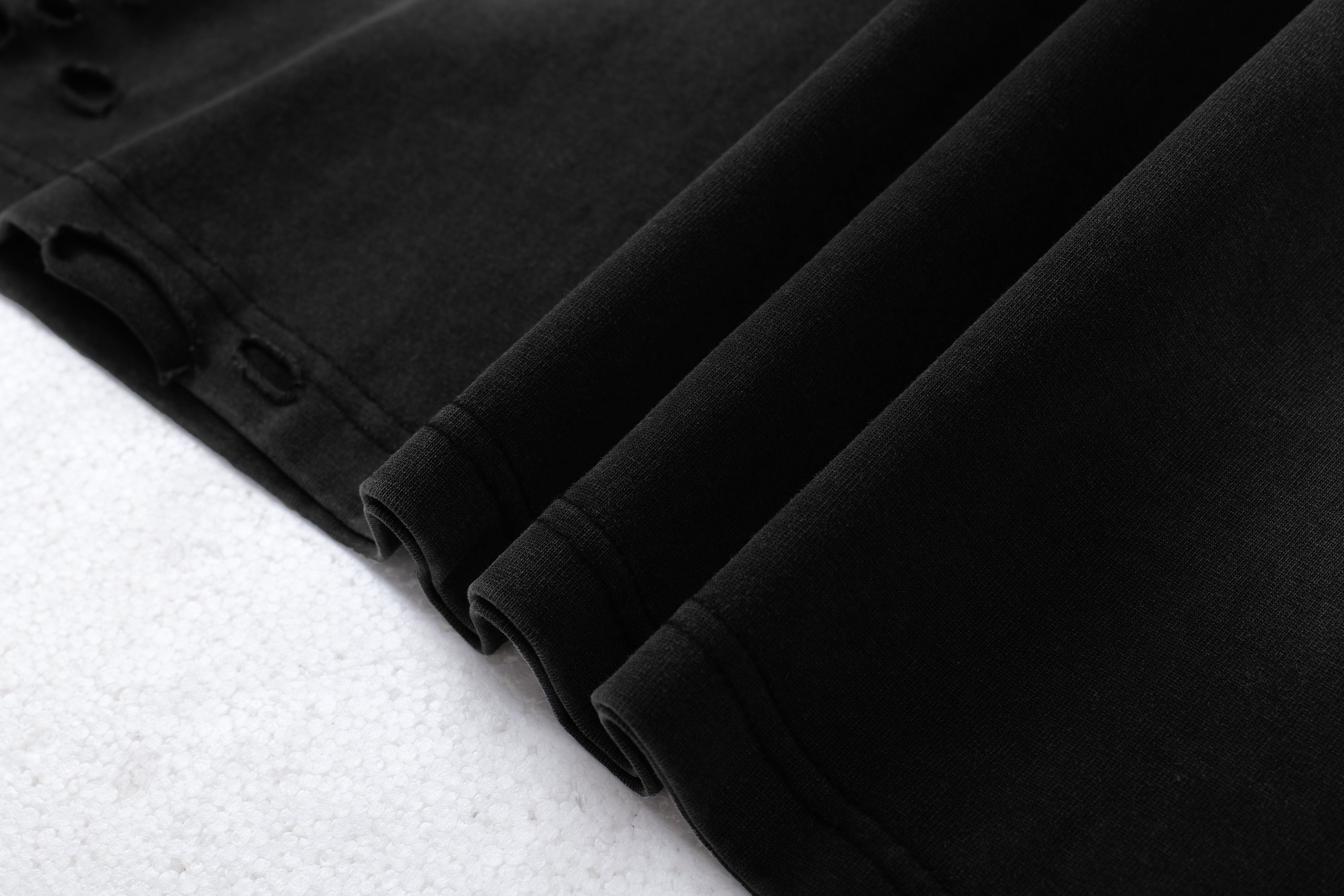 Omirad Destroyed Layered Graphic Hoodie Tee | Streetwear