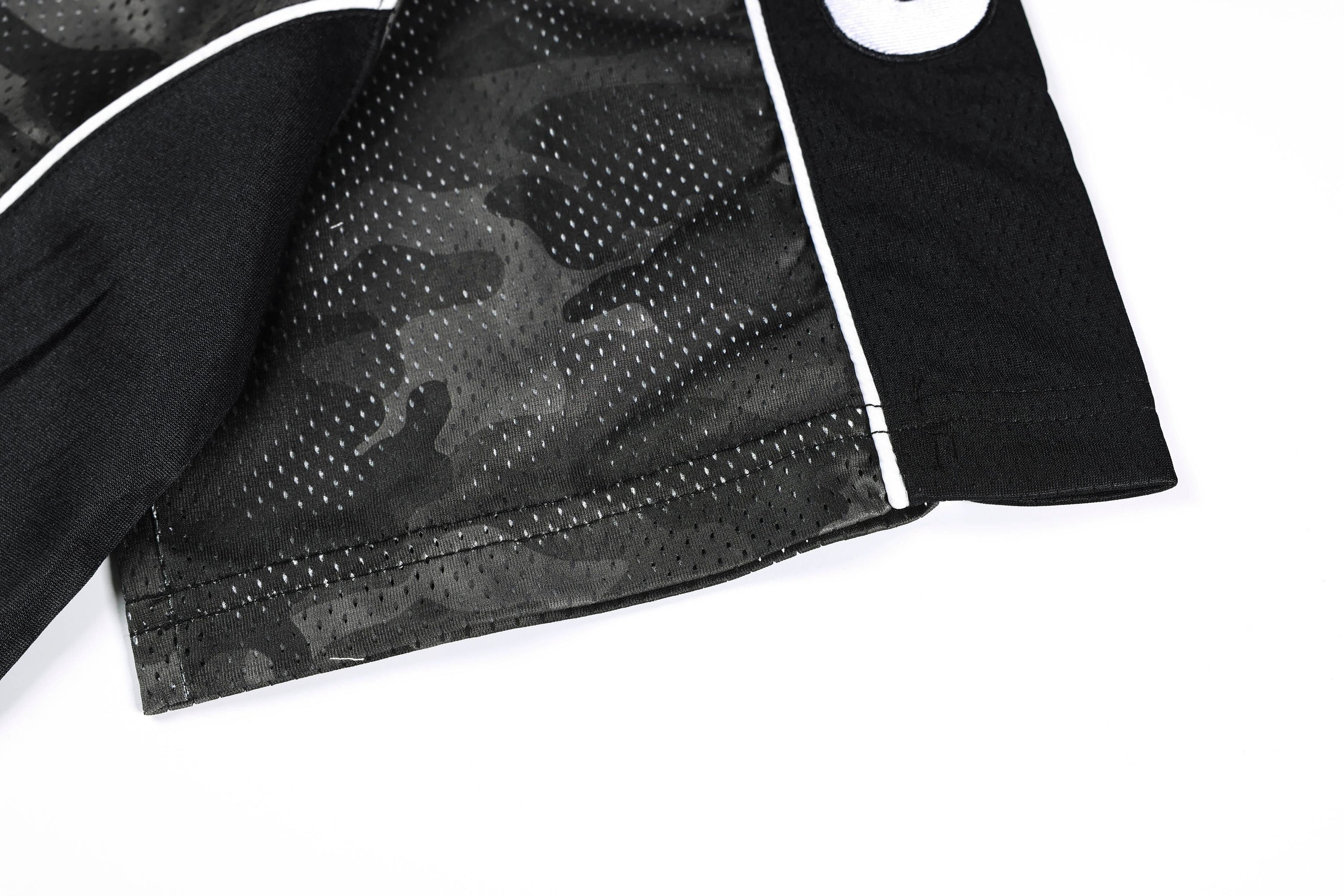 Camo 91 Athletic Jersey | Dark Camo Mesh Football Shirt