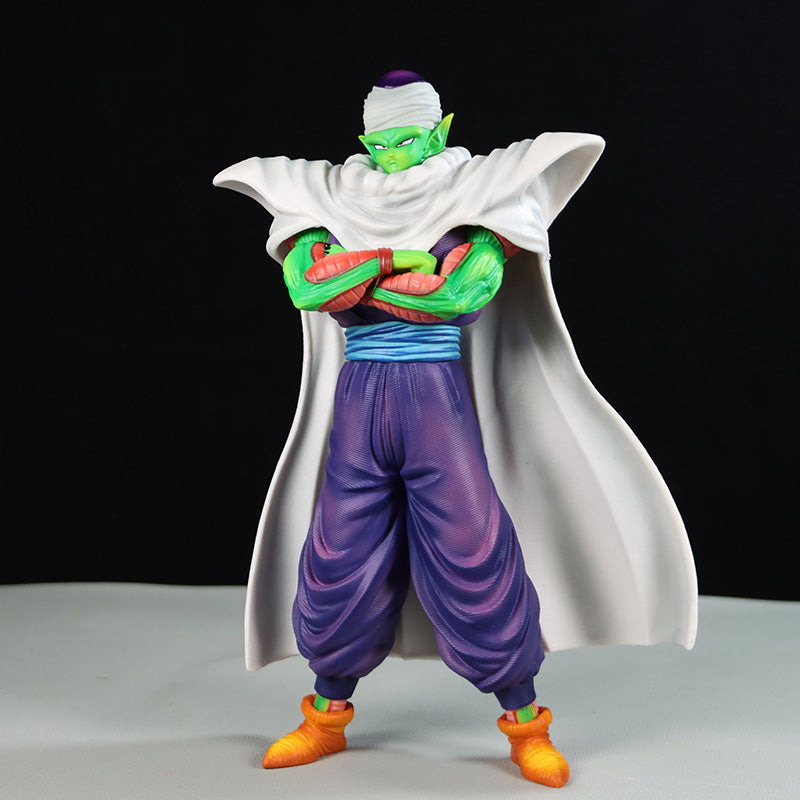 Dragon Ball Z Piccolo Figure – 32cm, 1.3kg – Classic Pose with Cloak and Orange Boots