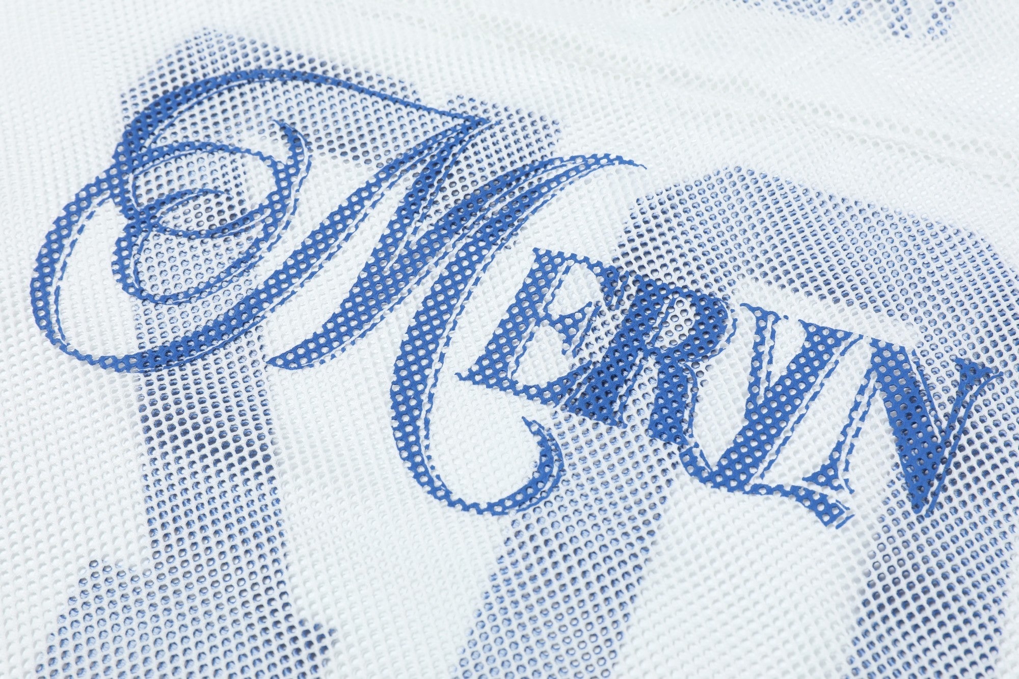Oversized Varsity Mesh Jersey Tee | Athletic Streetwear