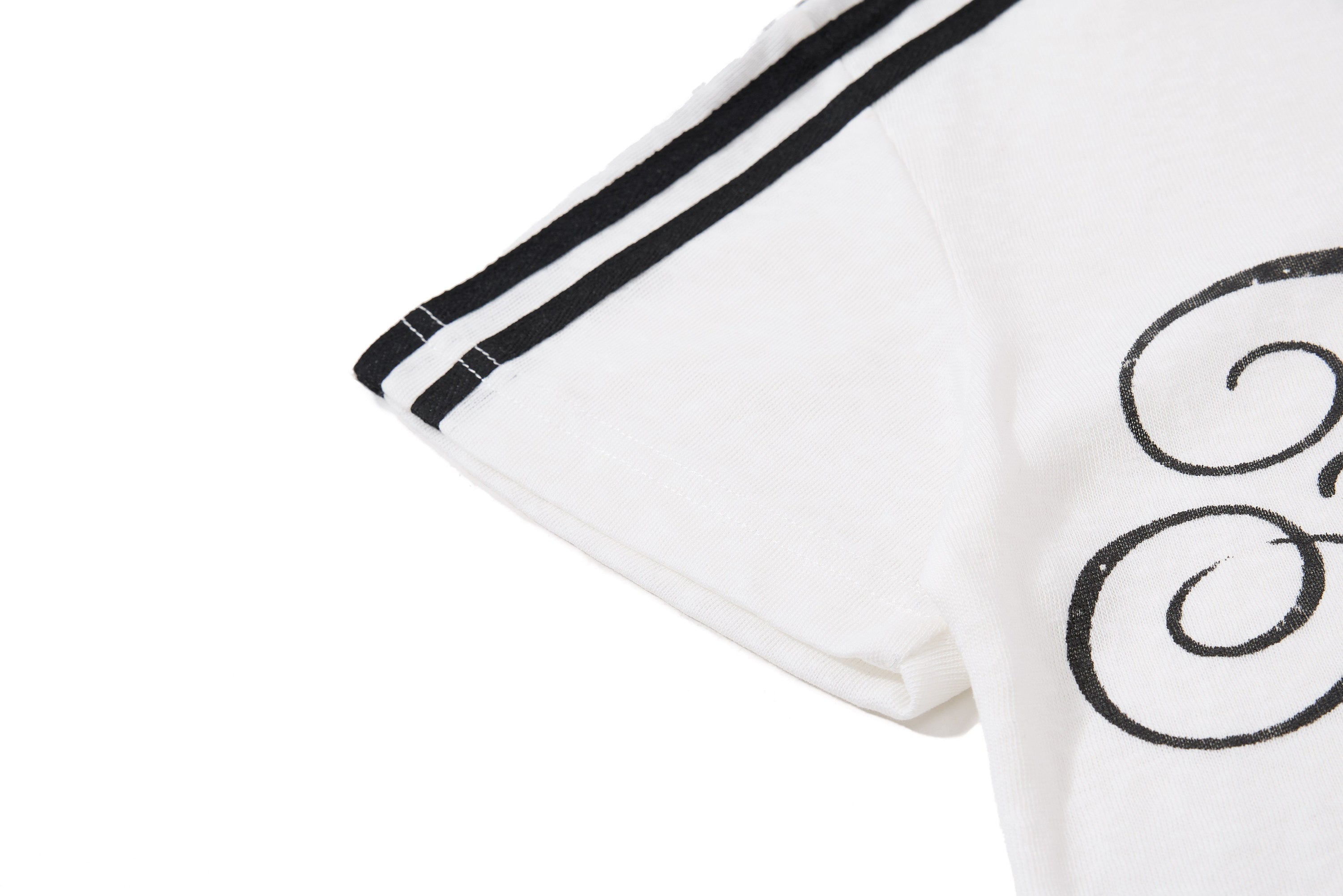 Men's Music Script Graphic Polo Shirt | Vintage Streetwear