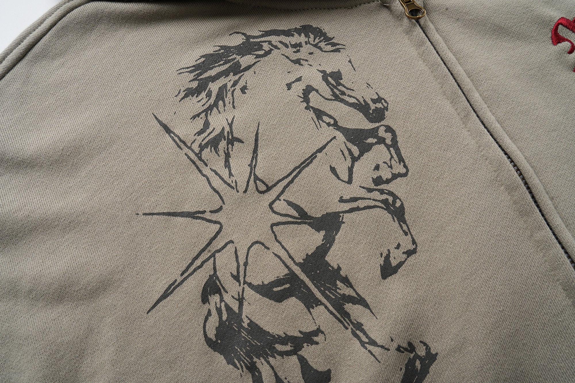 Omirad Graphic Zip-Up Hoodie | Streetwear Hoodie