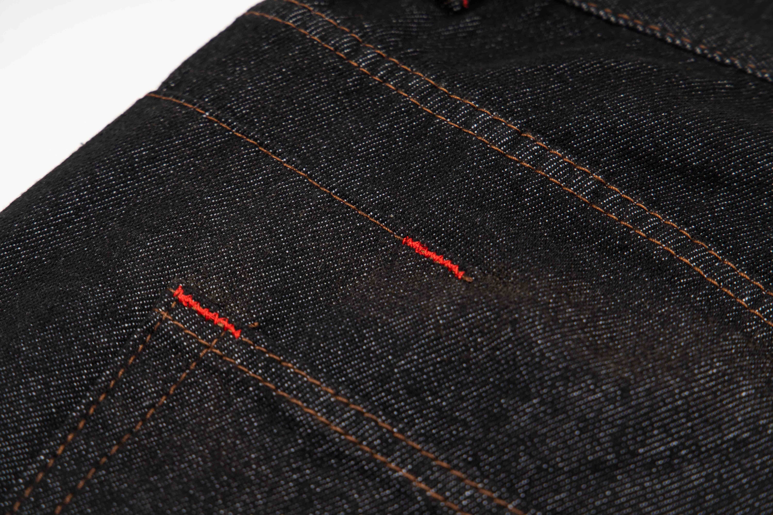 Omirad Hook Closure Wide-Leg Denim Pants | Dark Wash