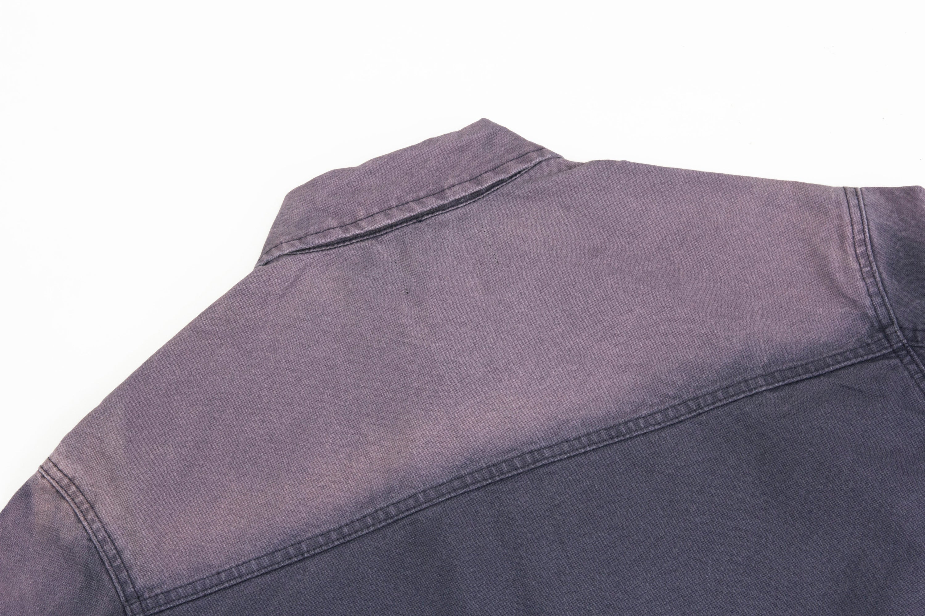 Omirad Vintage Washed Zip Jacket | Embroidered Workwear