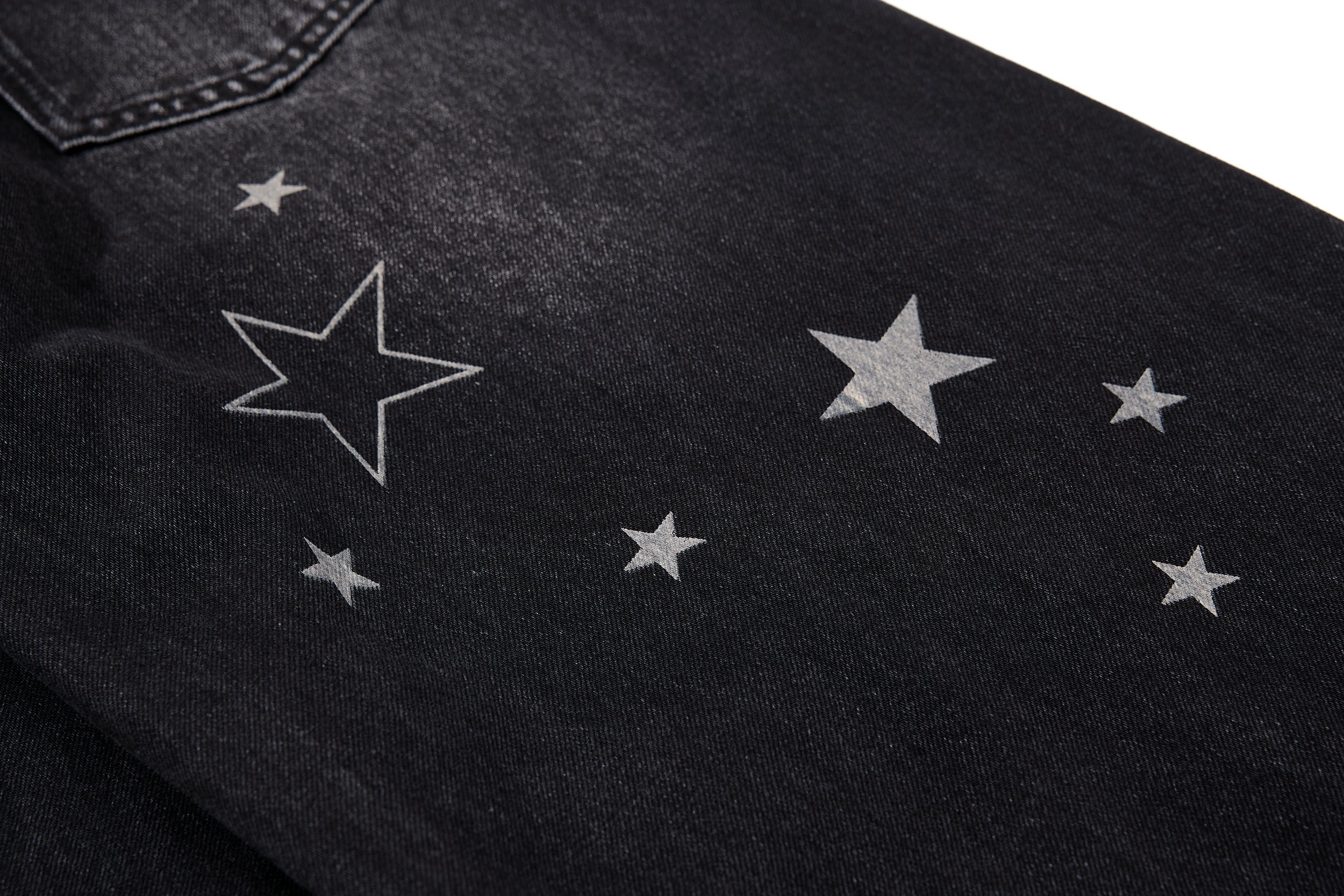 Omirad Star Washed Barrel Jeans | Wide Leg Streetwear Denim