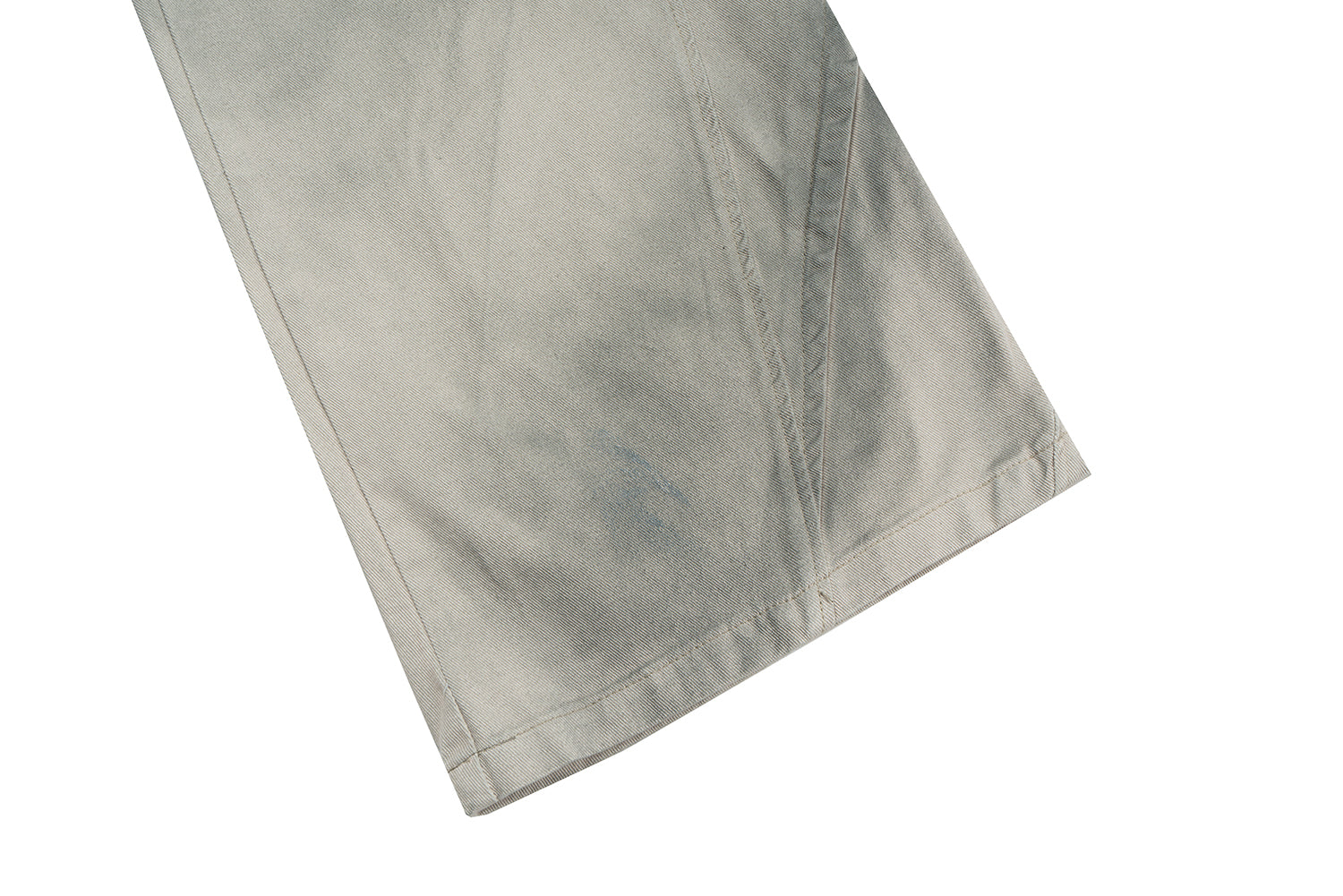 Washed Grey Wide-Leg Utility Pants | 100% Cotton Streetwear