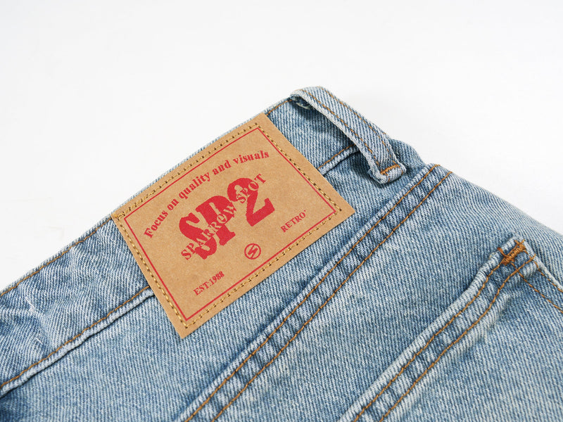 Omirad SP2 Retro Faded Balloon Jeans | Wide Leg Denim
