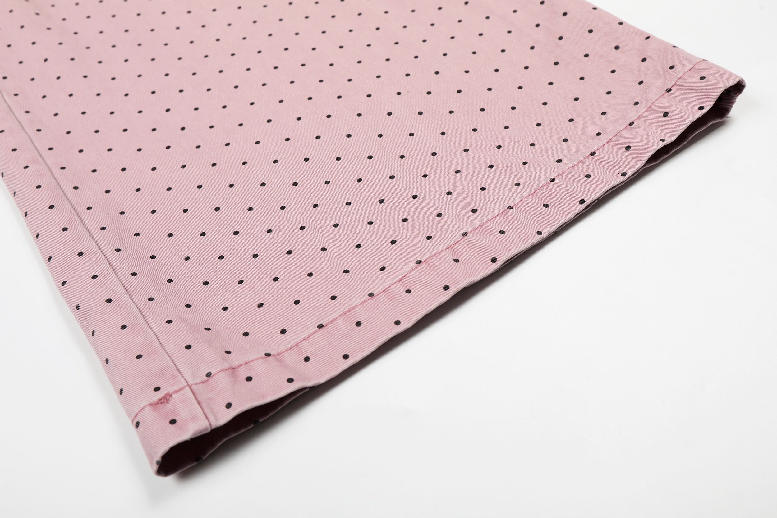 Polka Dot Wide-Leg Pants with Rhinestone Star Detail