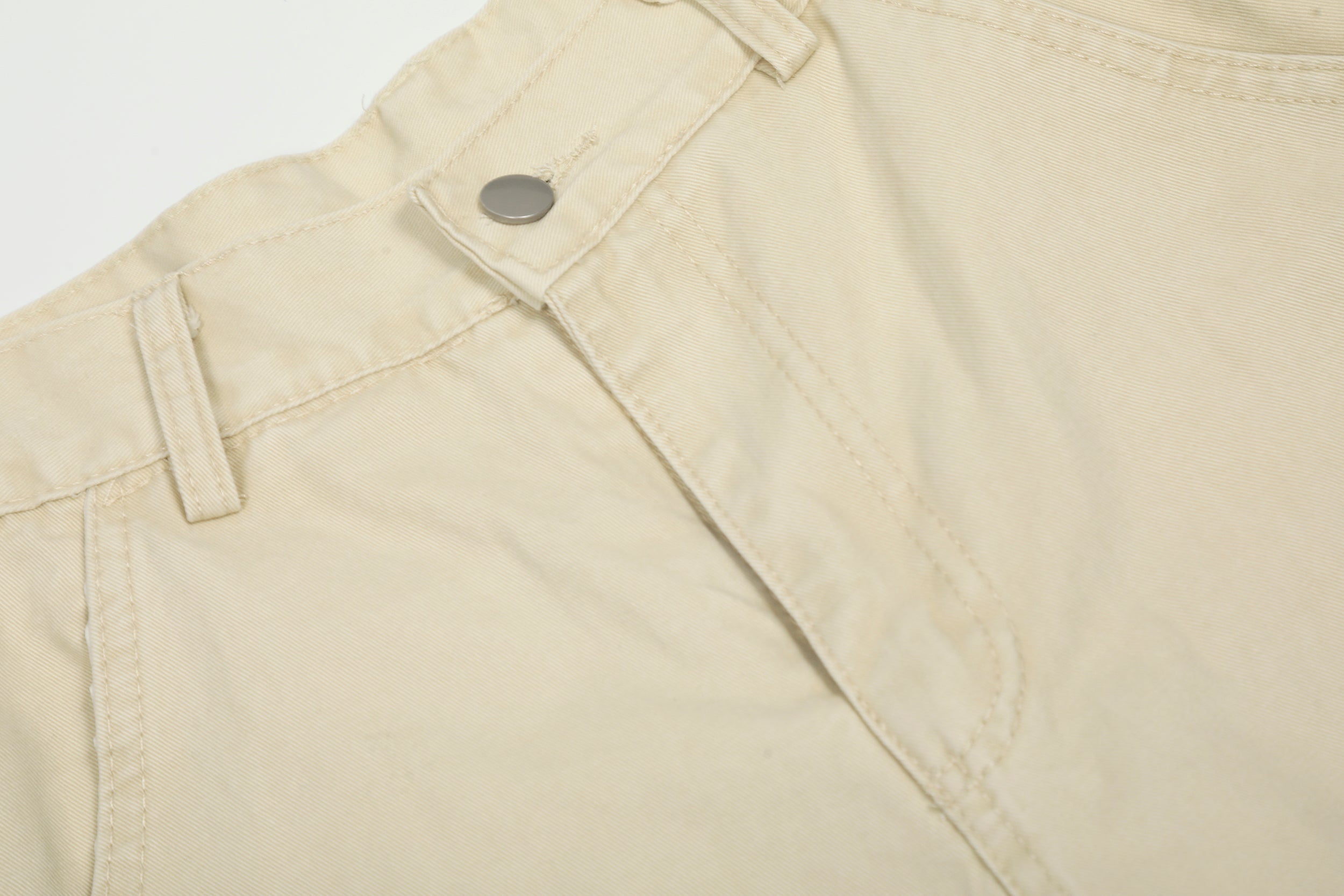 Chenille Cartoon Patch Cargo Pants | Wide-Leg Streetwear