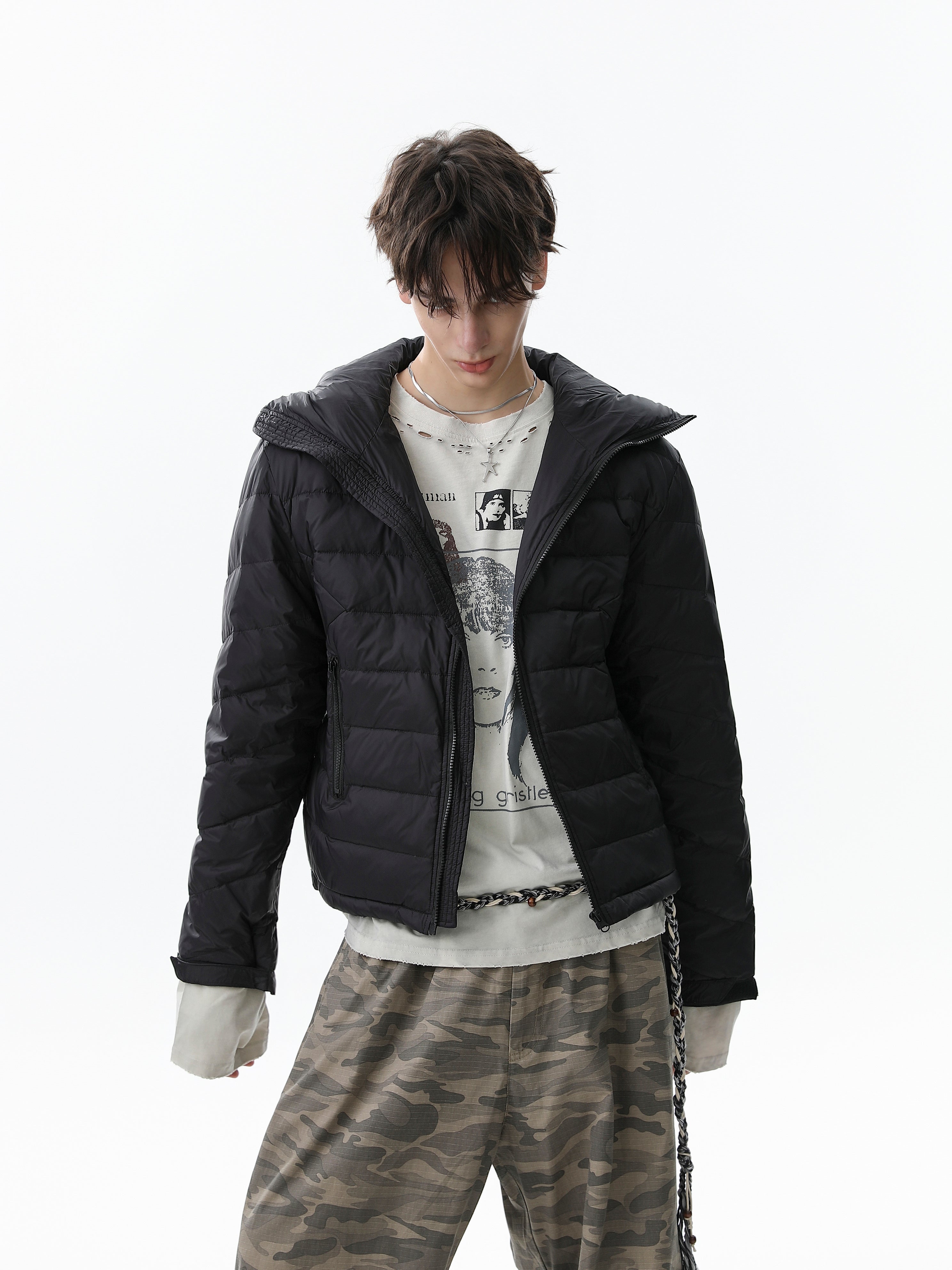 Omirad Lightweight Hooded Puffer Jacket | Men's Winter Coat